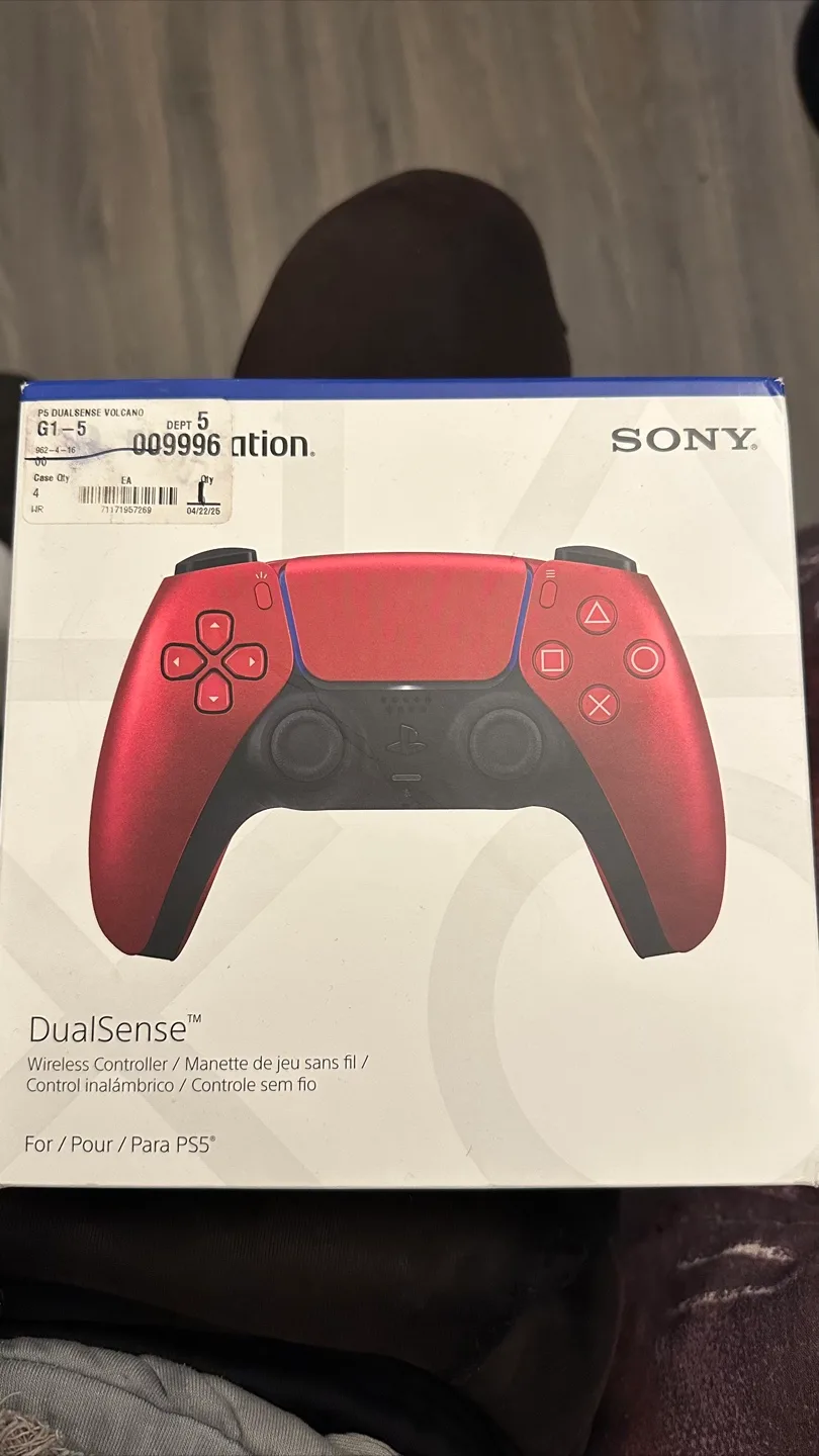 New Sony DualSense Wireless Controller - Volcano Red thumbnail