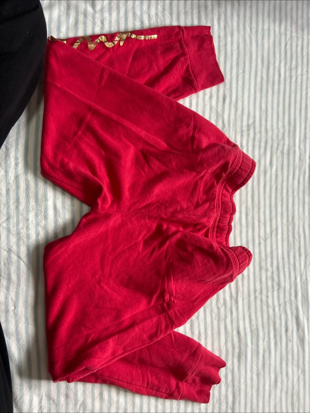 Pink Victoria's Secret Red Joggers image indicator(2)
