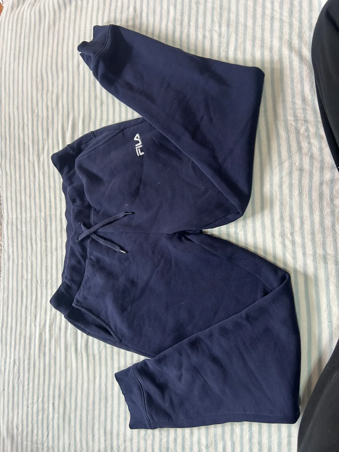 Fila Navy Blue Sweatpants image indicator(3)