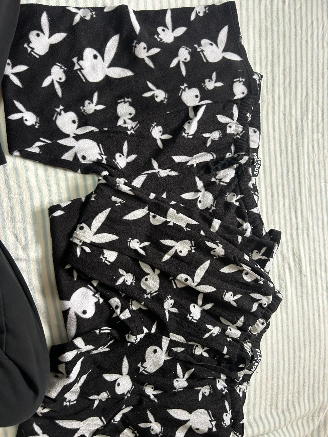 Playboy Black Fleece Lounge Pants image indicator(2)