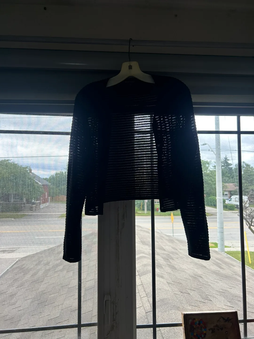 Anne Klein Black Cardigan - Size L image indicator(2)