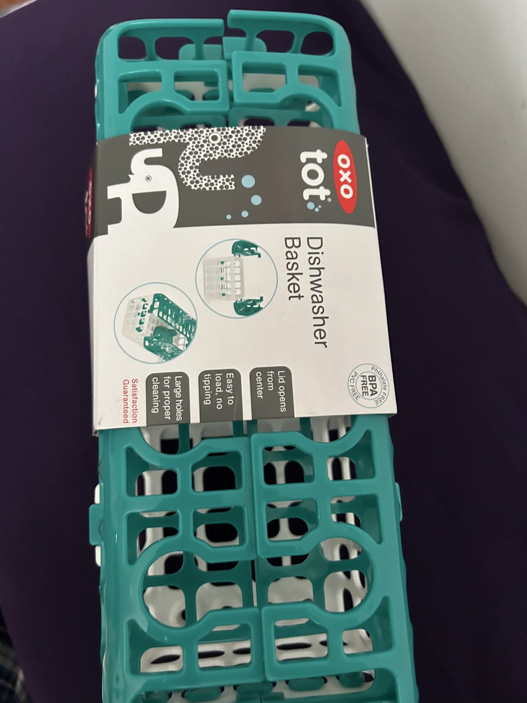 OXO Tot Dishwasher Basket - Teal