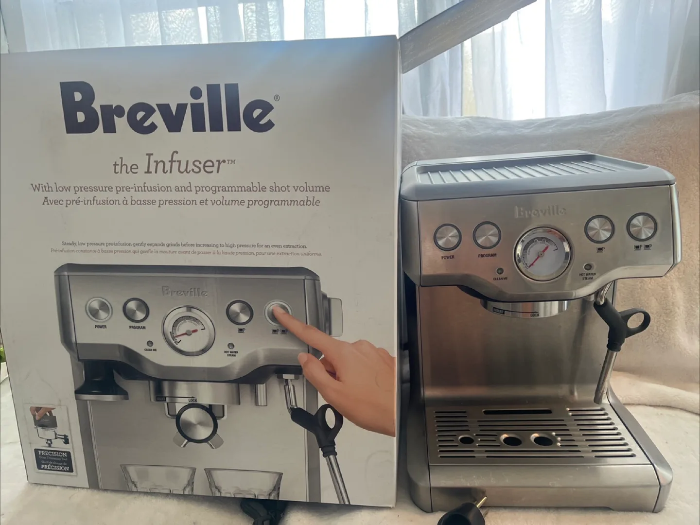 Breville the Infuser Espresso Machine thumbnail