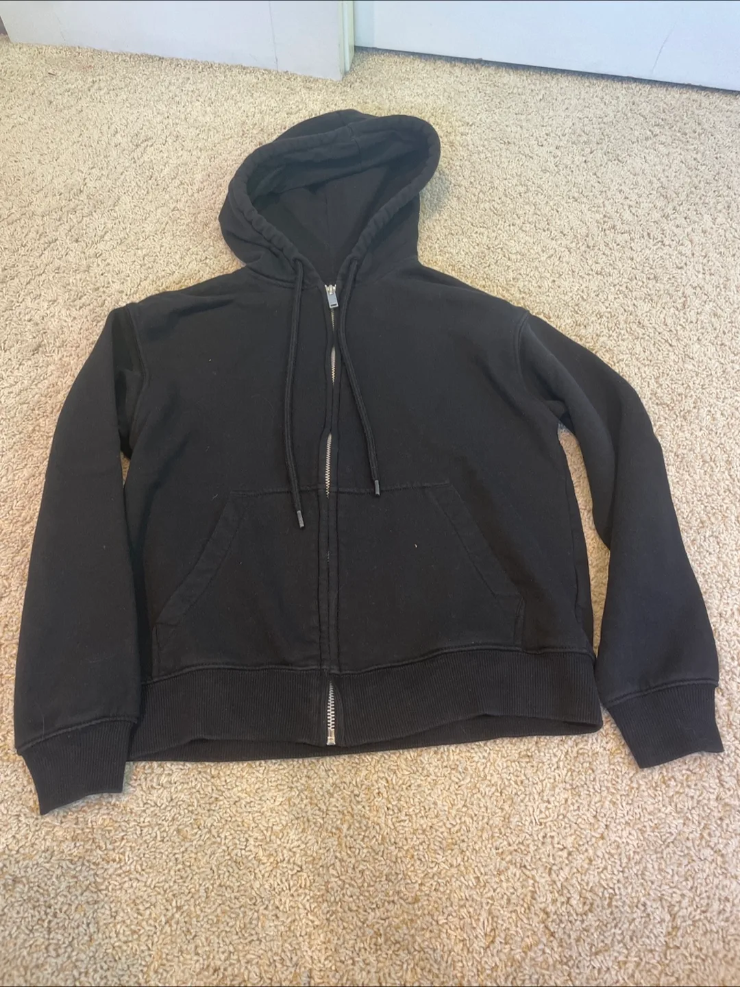 H&M Divided Black Zip-Up Hoodie