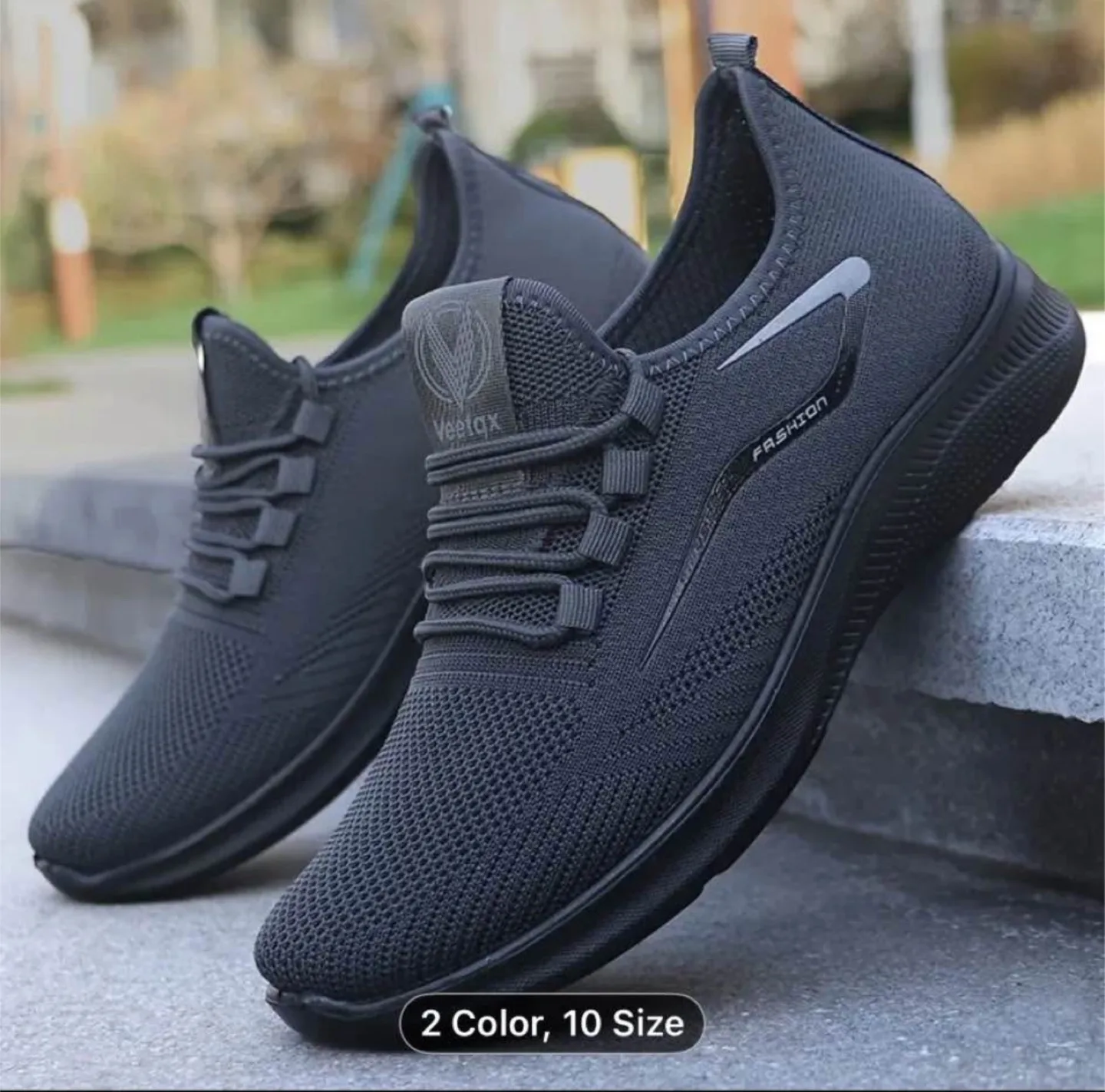 Veetox Fashion Sneakers - Black image indicator(3)