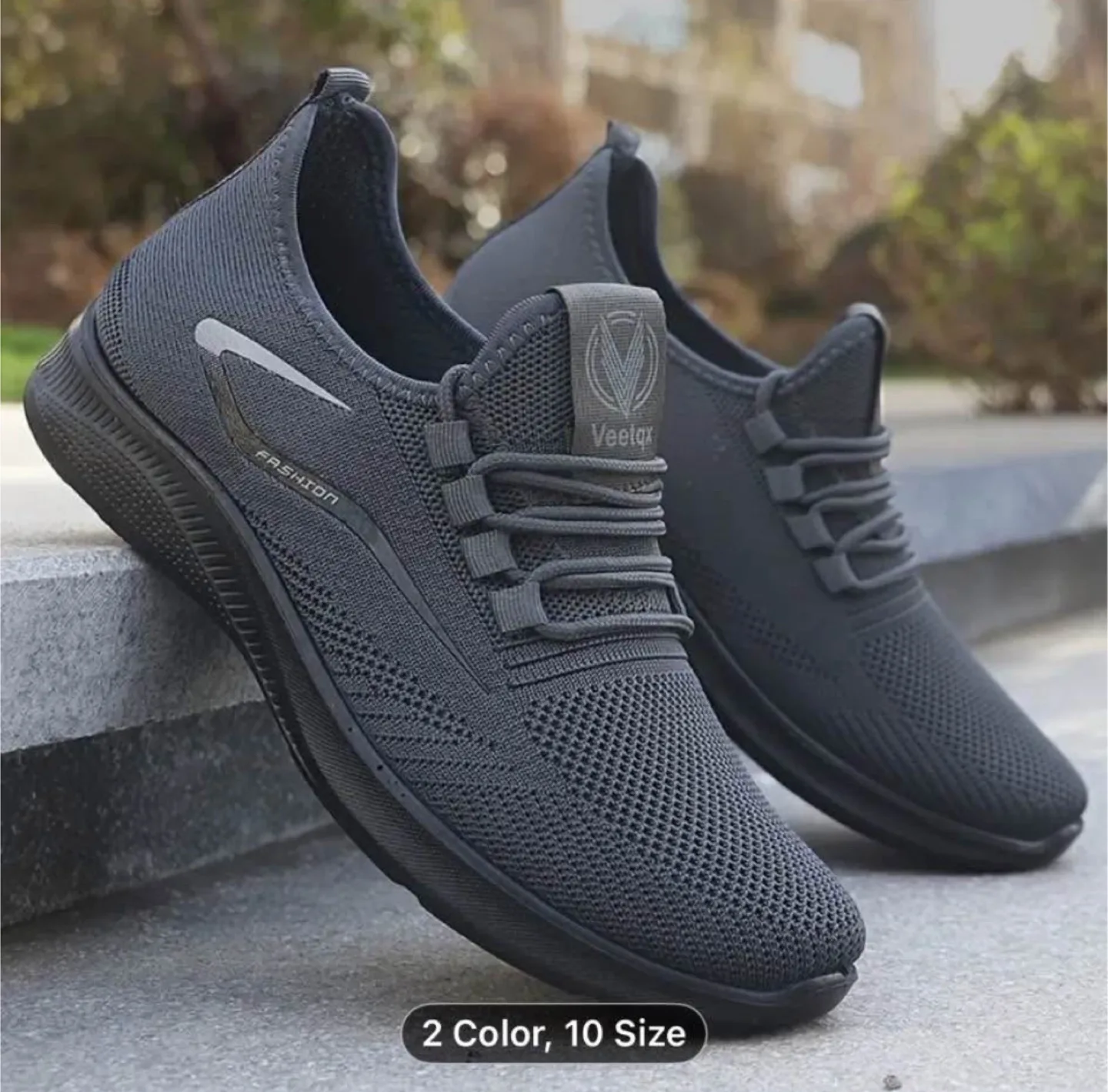 Veetox Fashion Sneakers - Black image indicator(2)