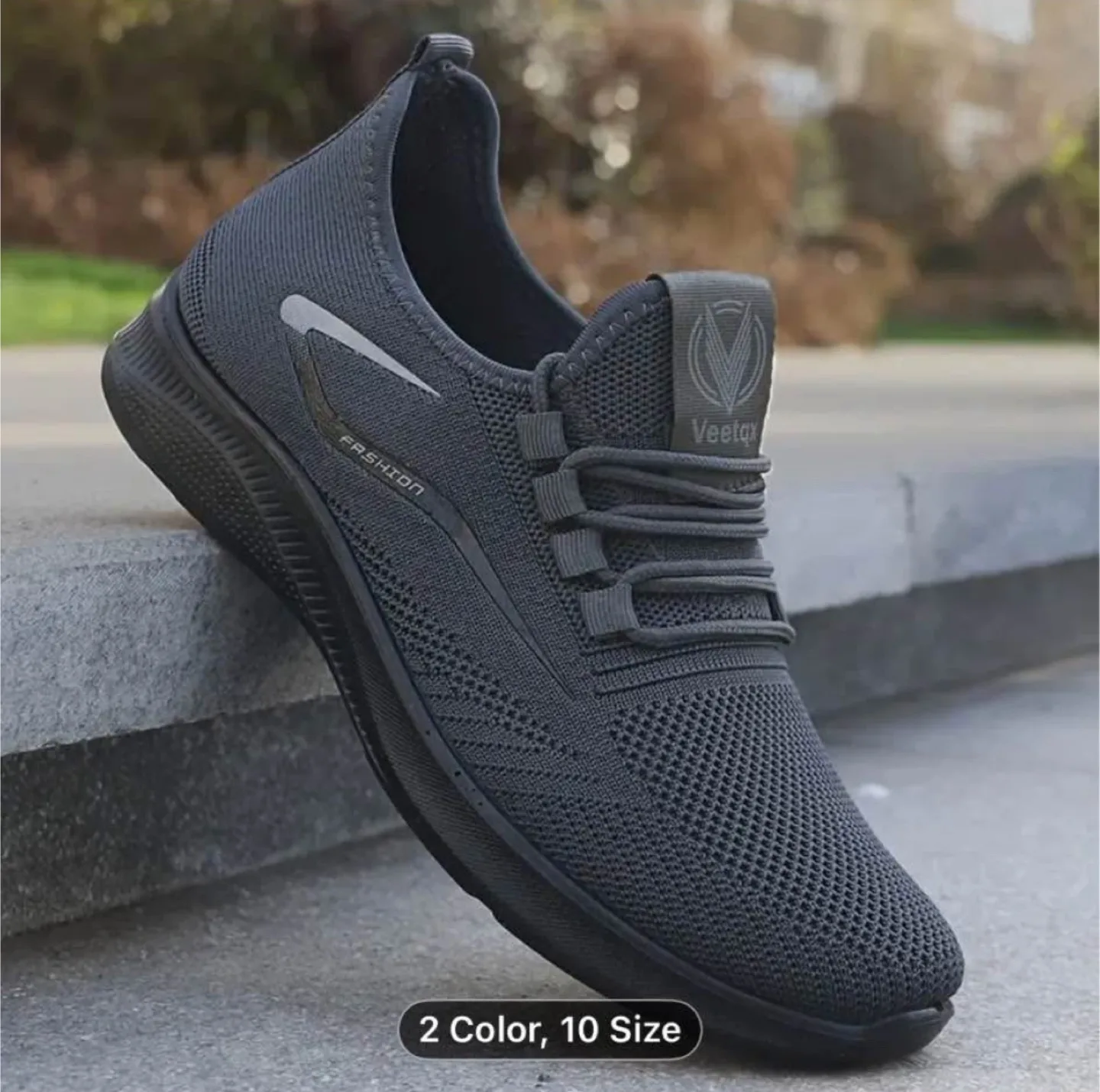Veetox Fashion Sneakers - Black image indicator(4)