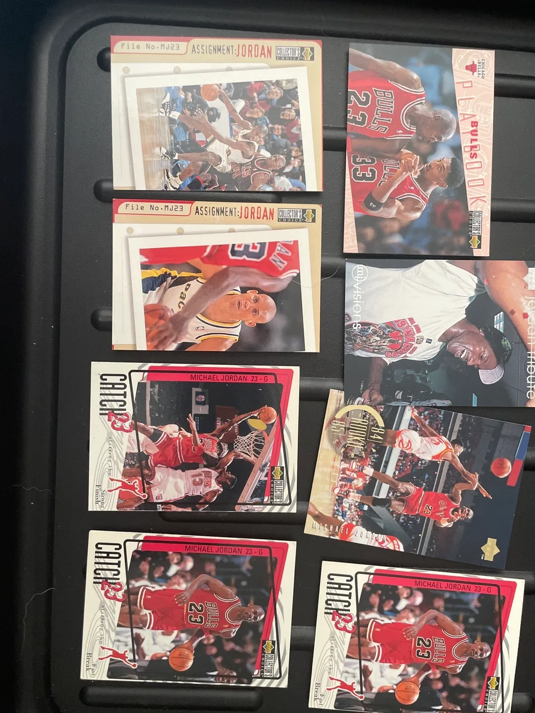 (8) Michael Jordan Basketball Trading Cards thumbnail