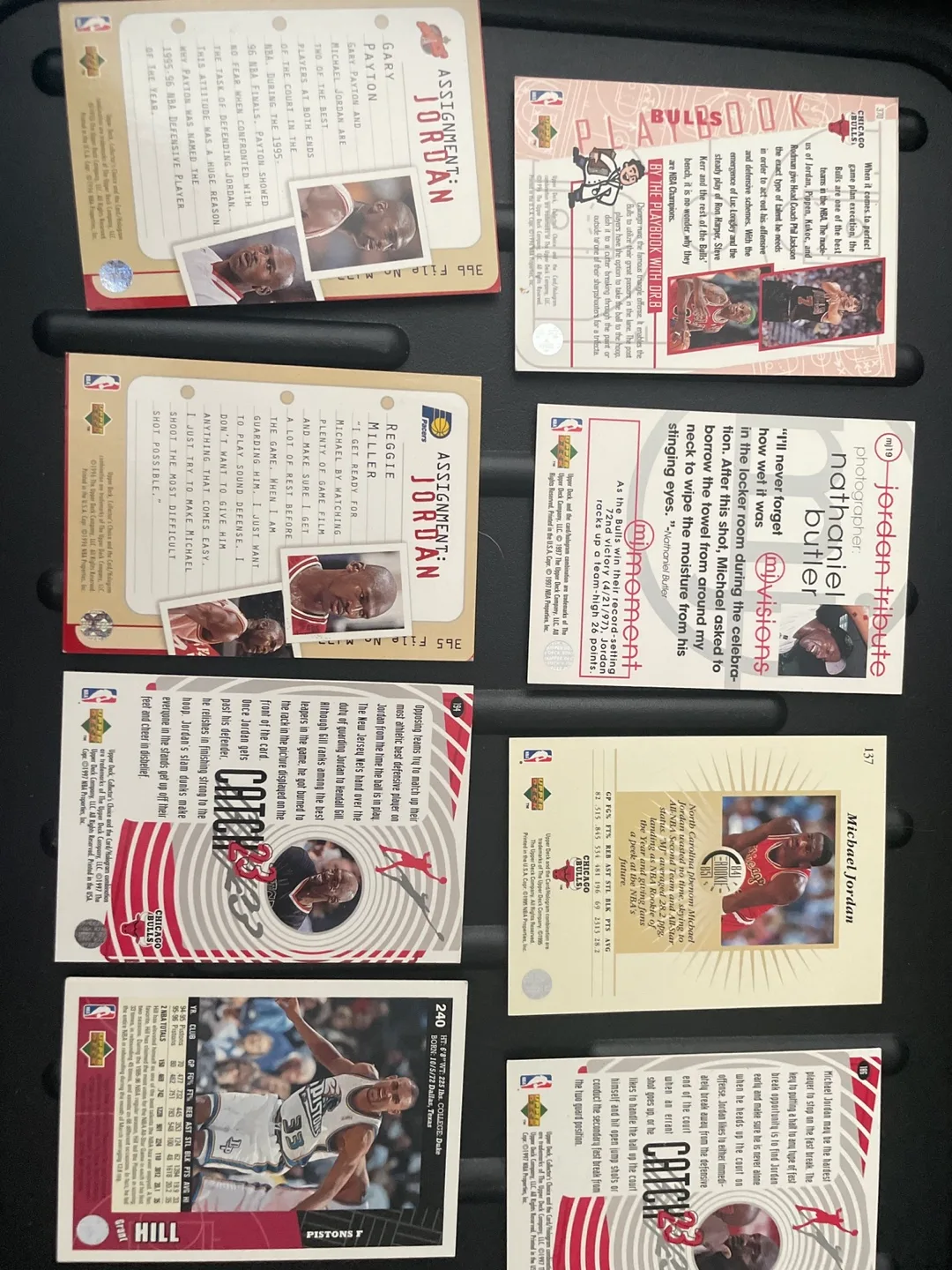 (8) Michael Jordan Basketball Trading Cards image indicator(2)