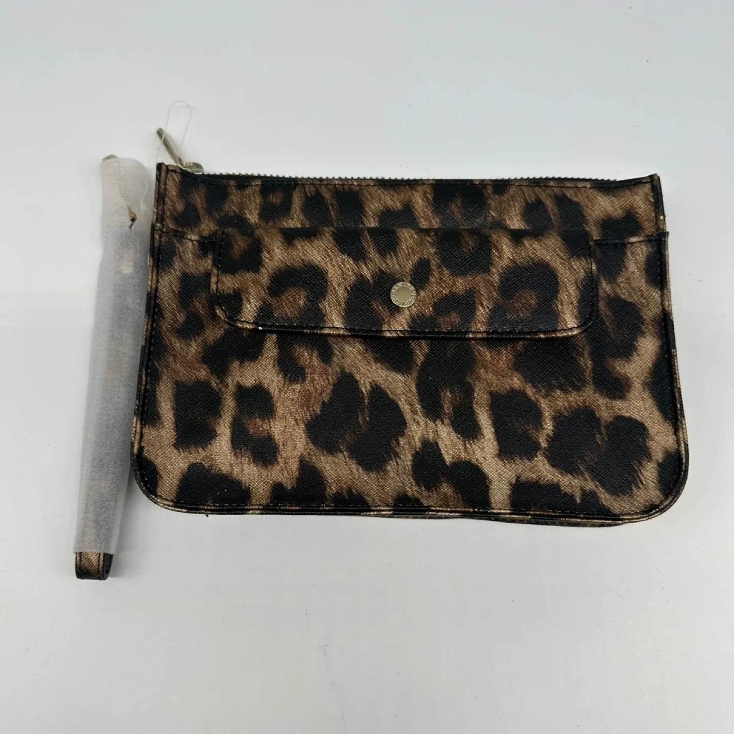 Danier Leopard Print Pouch (new without tag) thumbnail