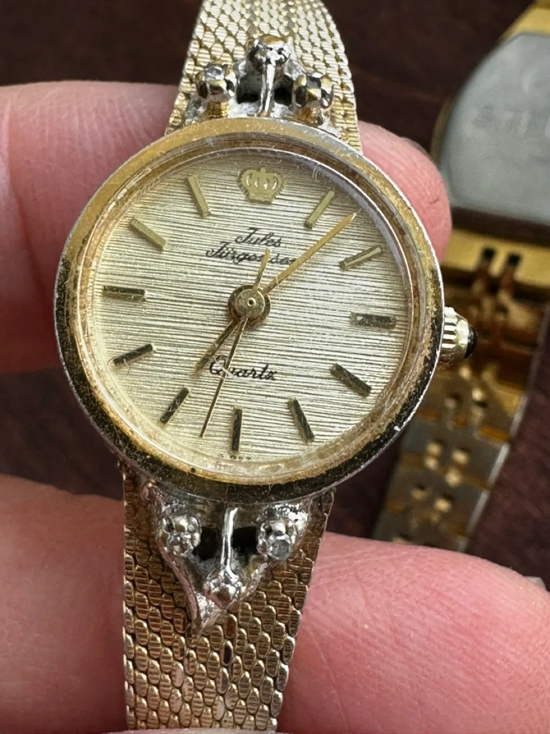 Vintage Jules Jurgensen & Stema Quartz Watch image indicator(4)