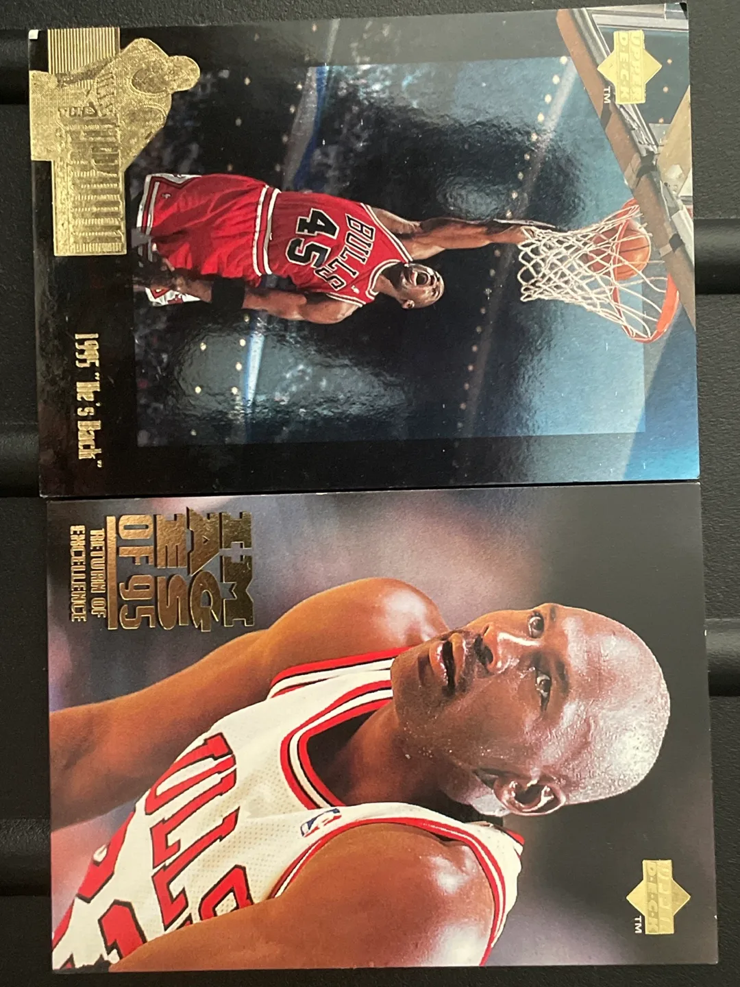 Michael Jordan Upper Deck Trading Cards thumbnail