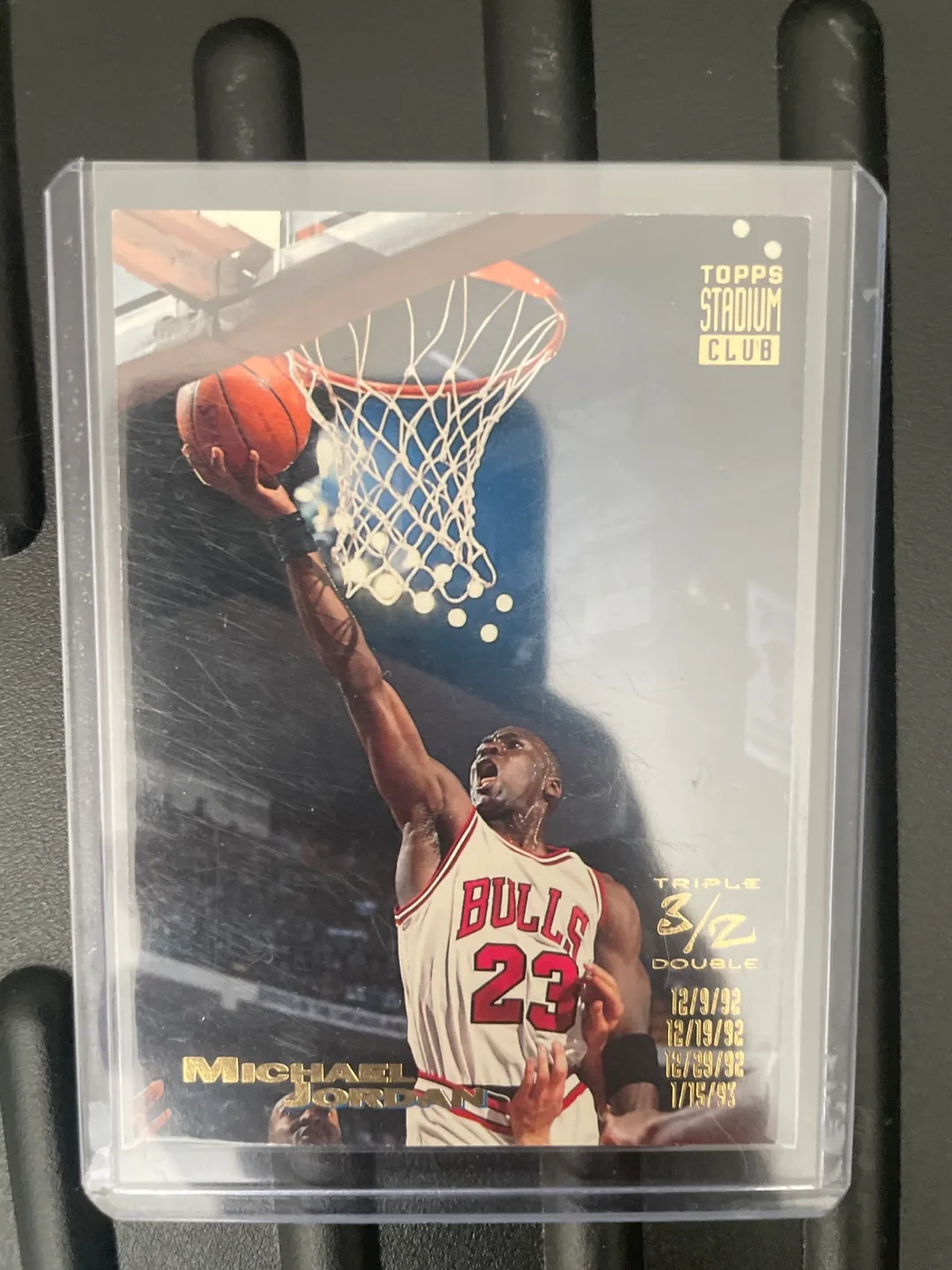 Michael Jordan Topps Stadium Club Card thumbnail