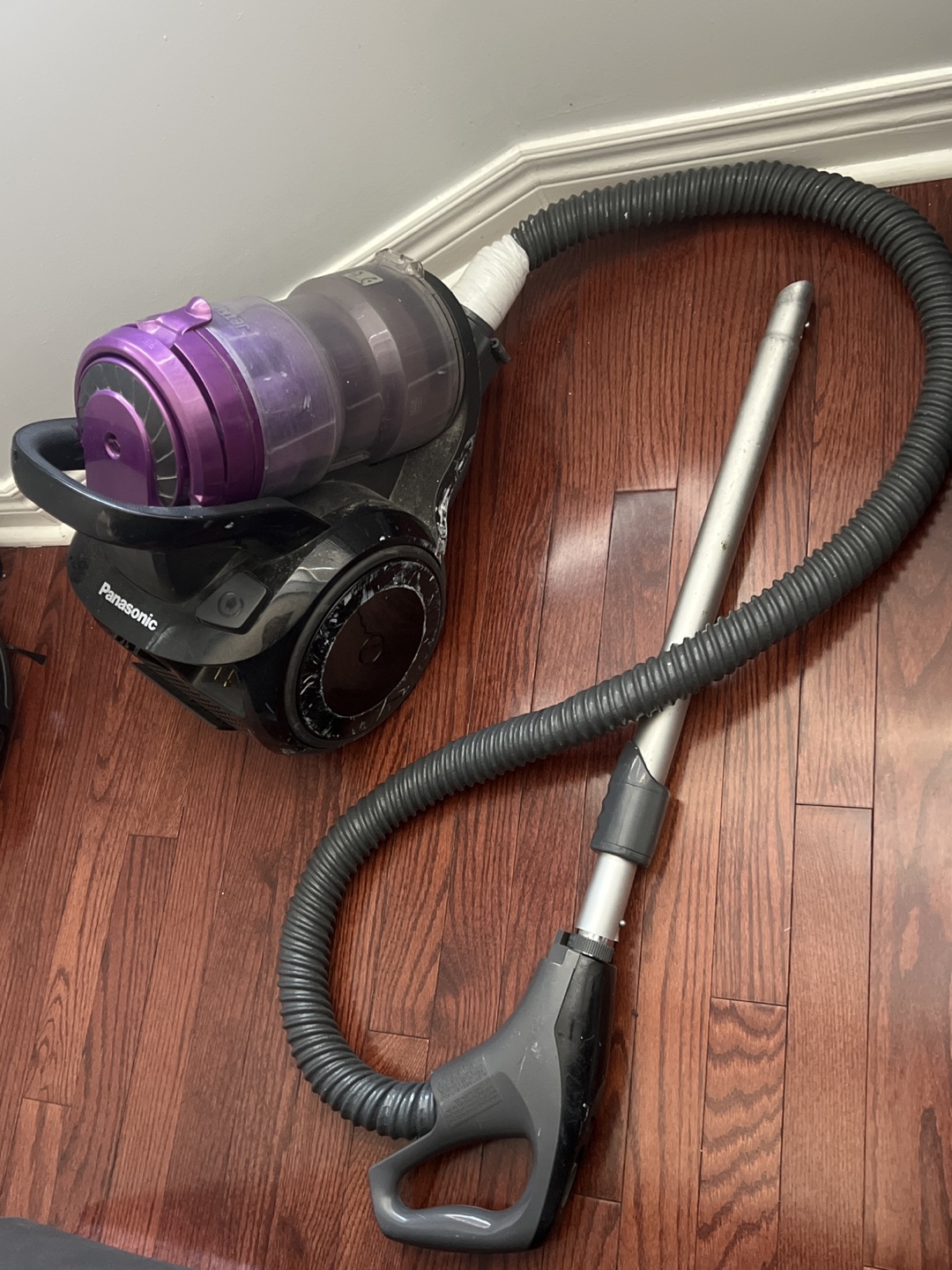 Panasonic Canister Vacuum - Purple Accent