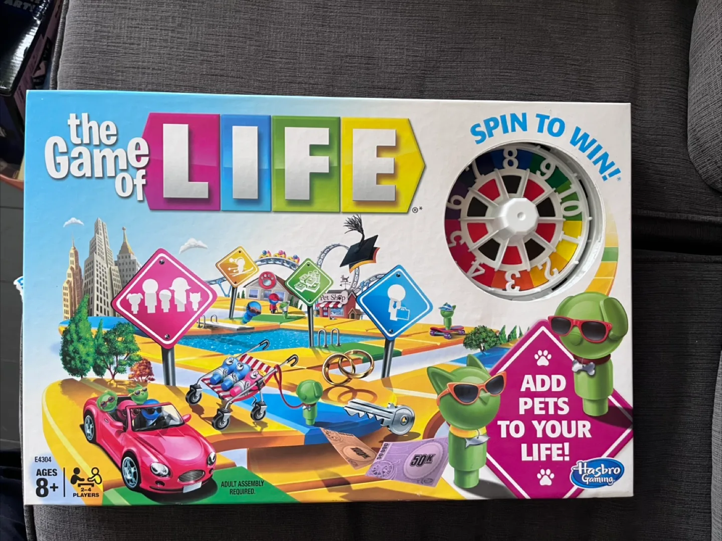 The Game of Life Board Game by Hasbro thumbnail
