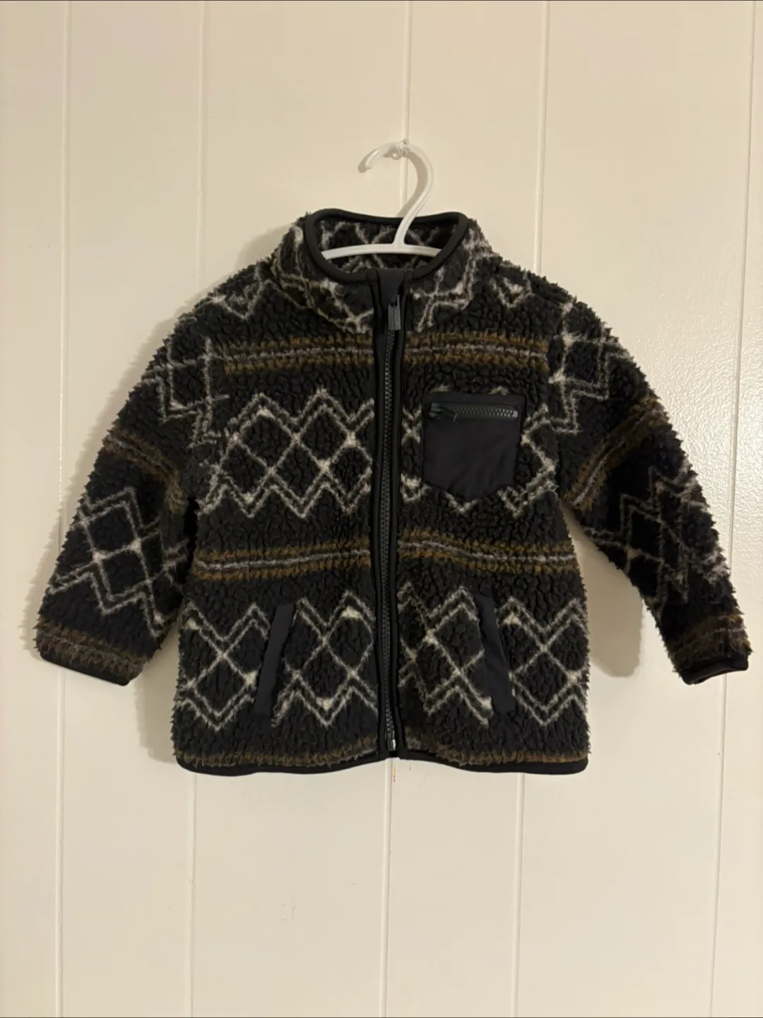 Fleece sweater jacket thumbnail
