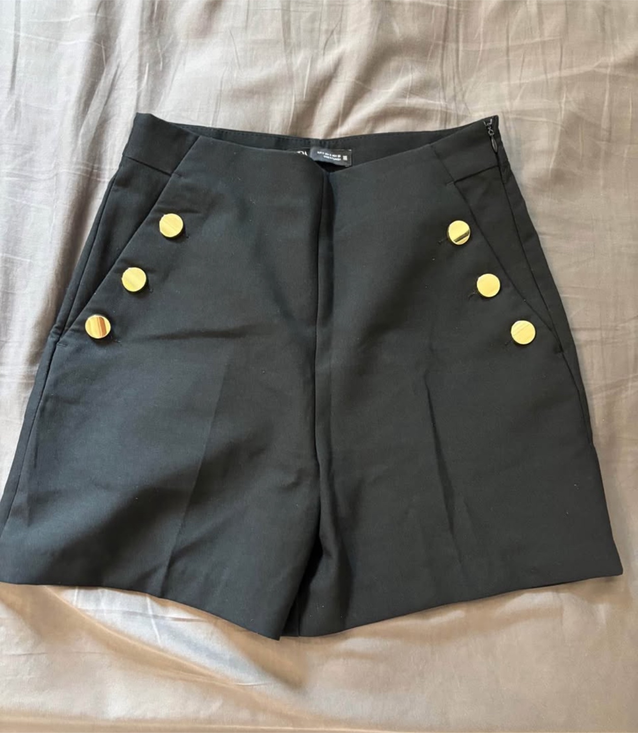 Zara Black Shorts - Size S
