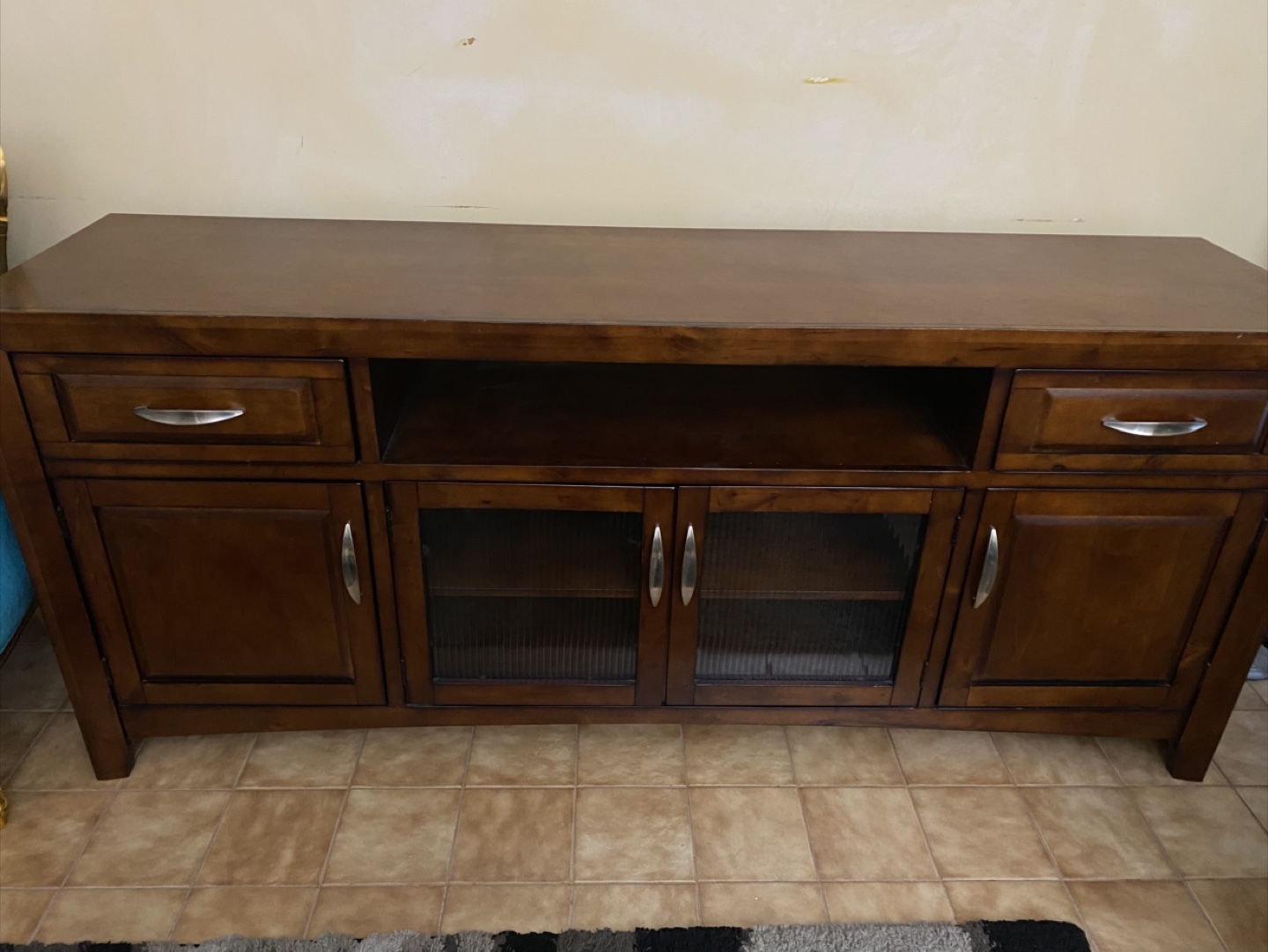 Brown Wood Entertainment Unit