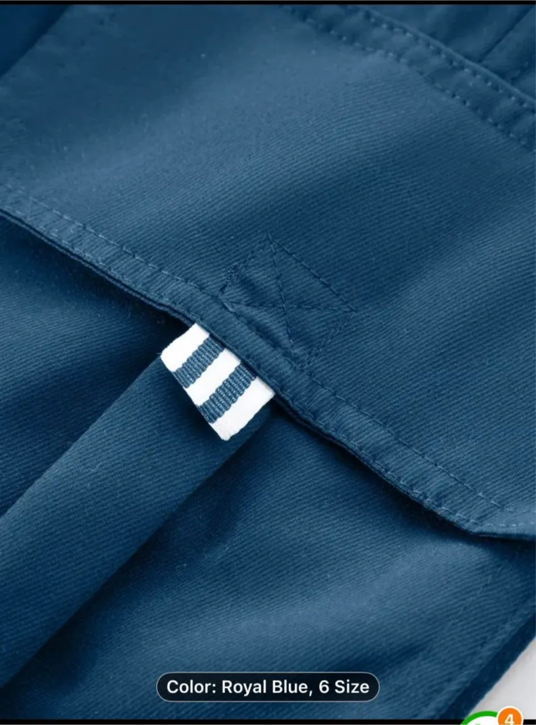 Men's Retro Cargo Pants image indicator(3)