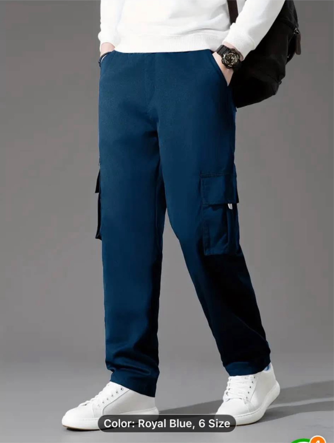 Men's Retro Cargo Pants - photo 5