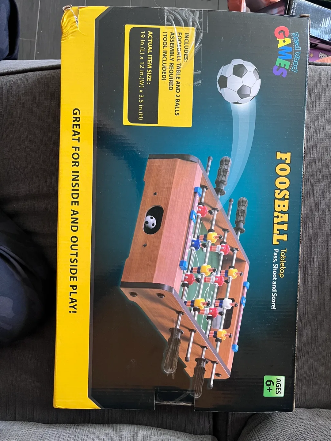 Real Wood Games Foosball Table - New in Box thumbnail