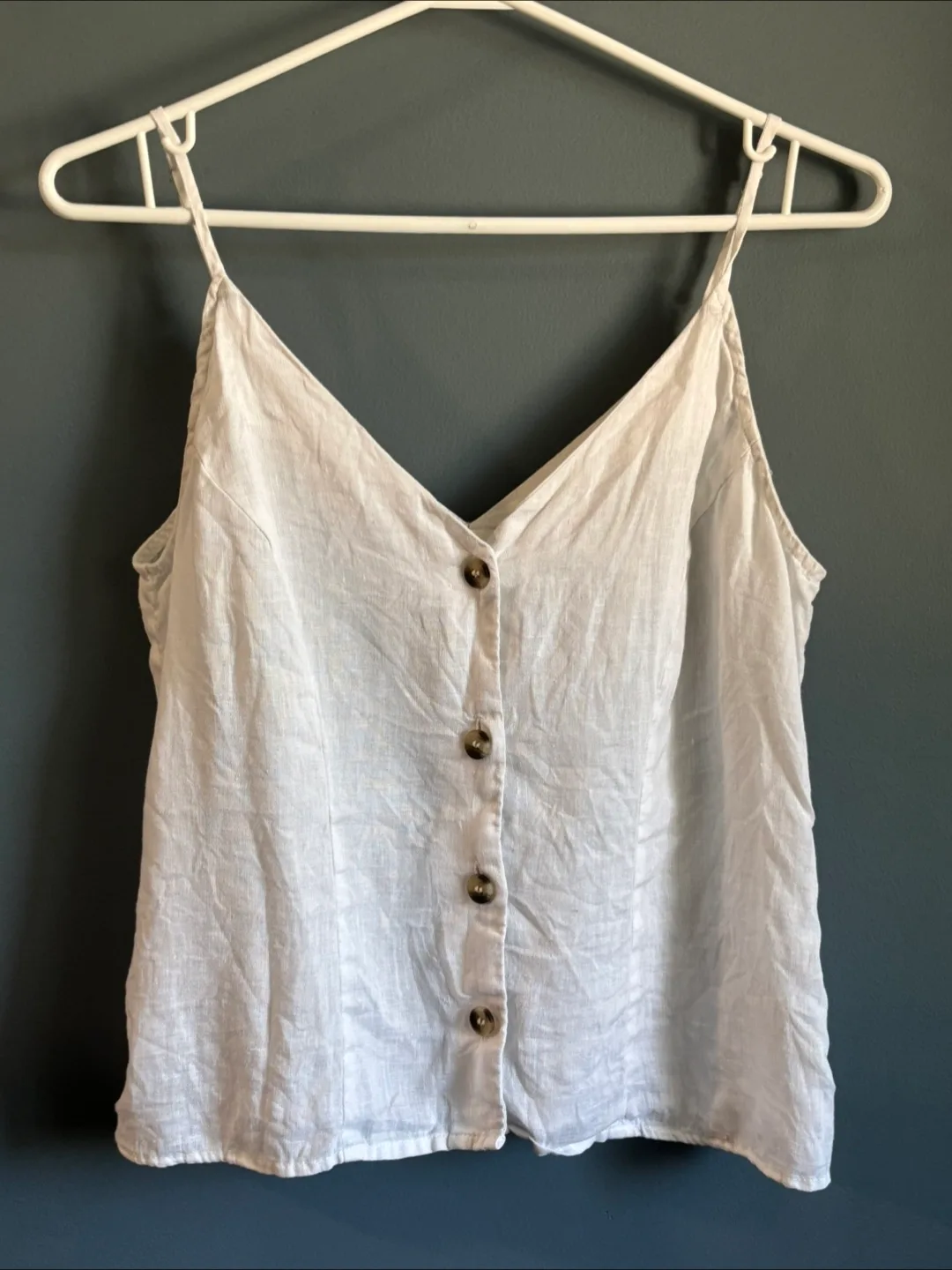 H&M Linen Blend Cami Top - Size S thumbnail