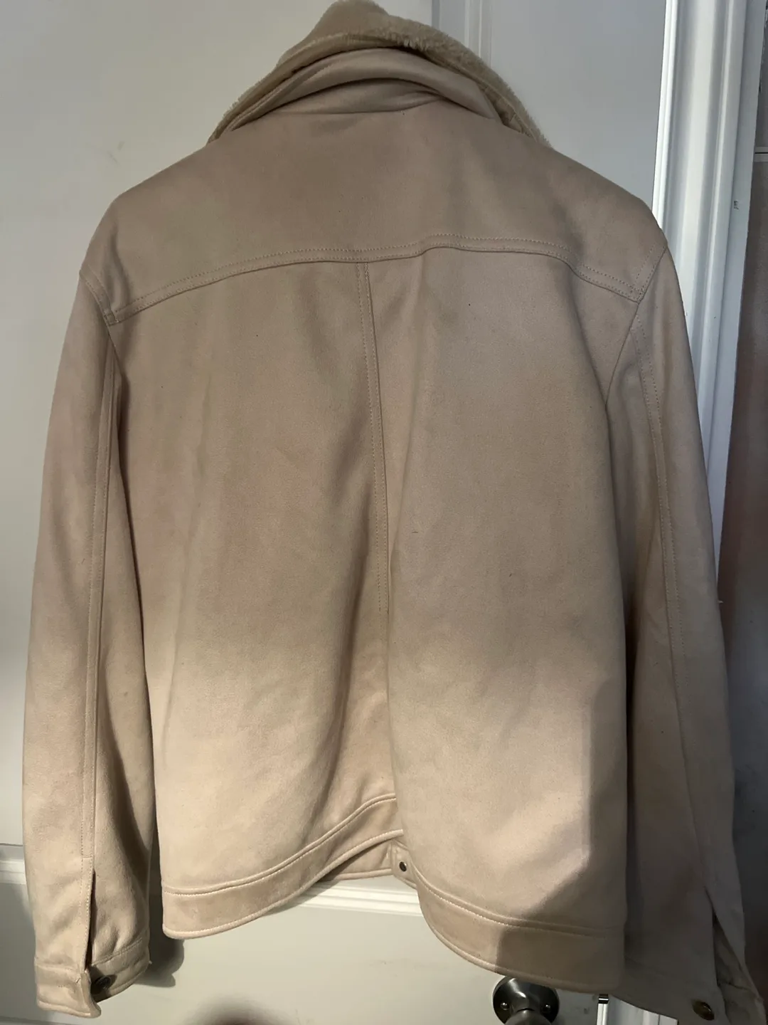 Zara Beige Jacket - Size M image indicator(2)