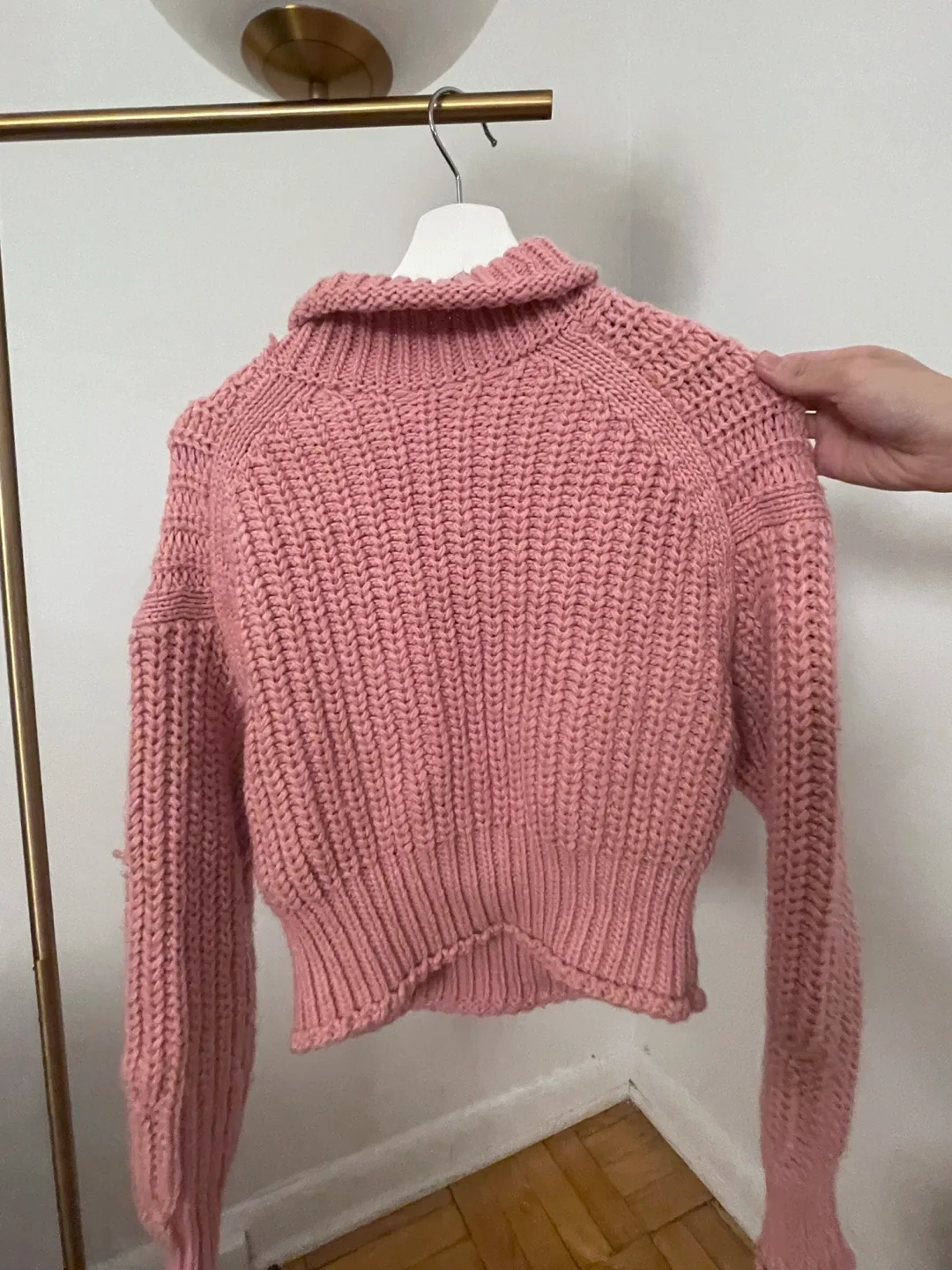 Pink Knit Sweater image indicator(2)