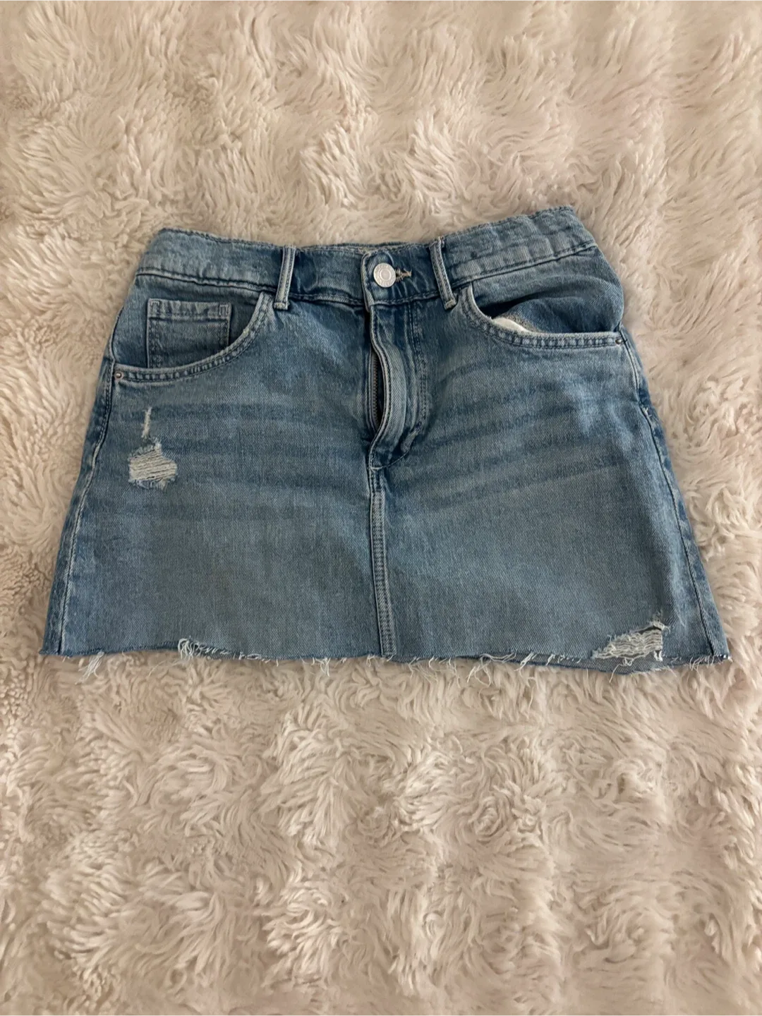 Denim Mini Skirt thumbnail