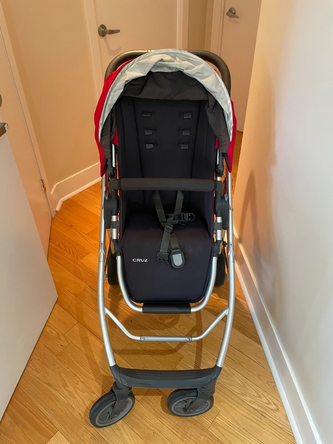 UPPAbaby Cruz Stroller - Red/Silver - photo 5