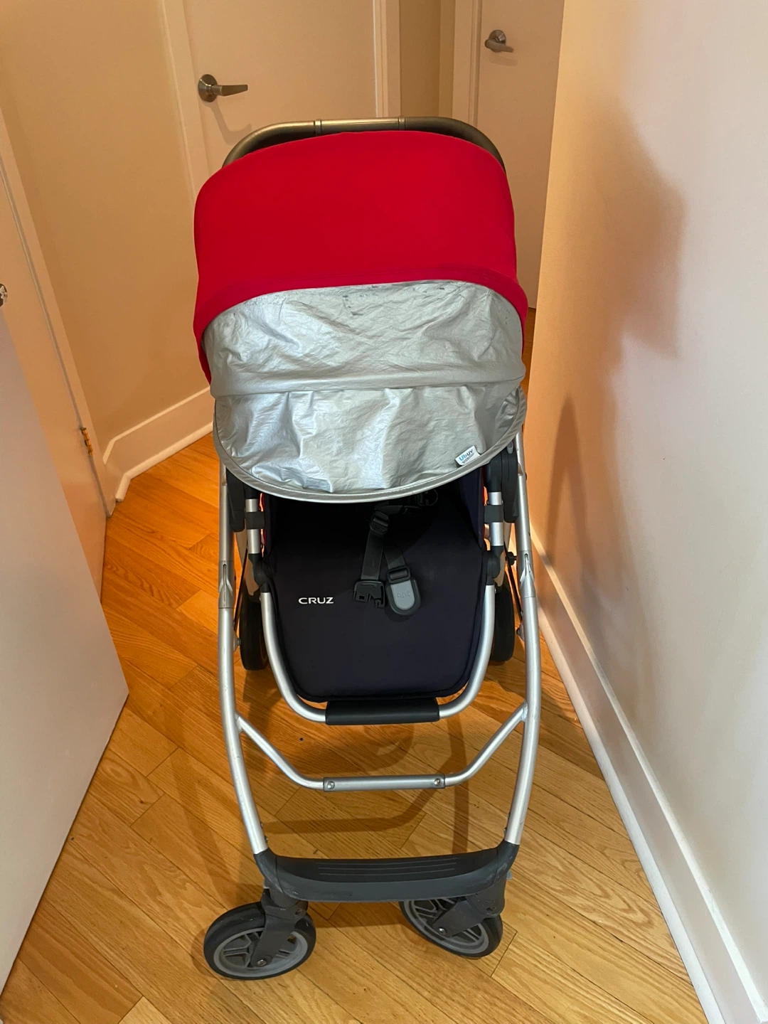 UPPAbaby Cruz Stroller - Red/Silver - photo 4