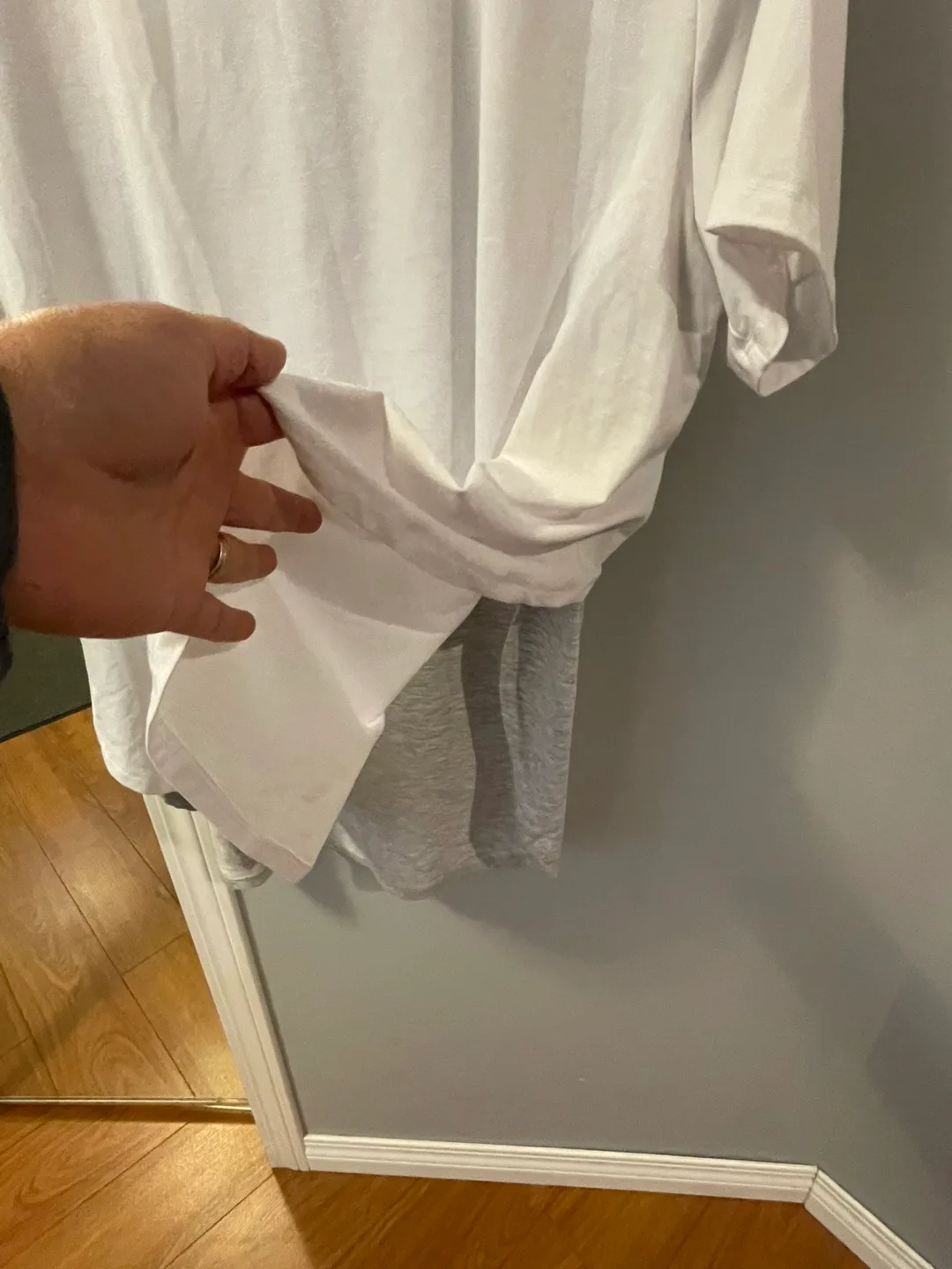 Joe Fresh Active White & Grey T-Shirt XL image indicator(5)