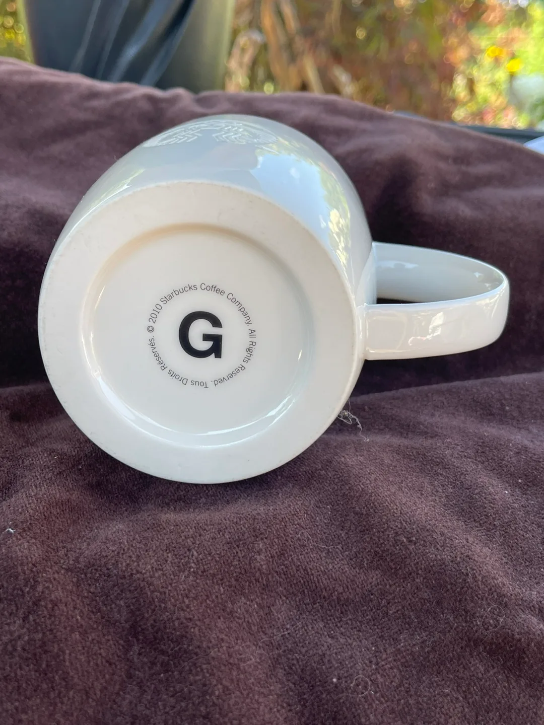 Starbucks White Coffee Mug image indicator(2)