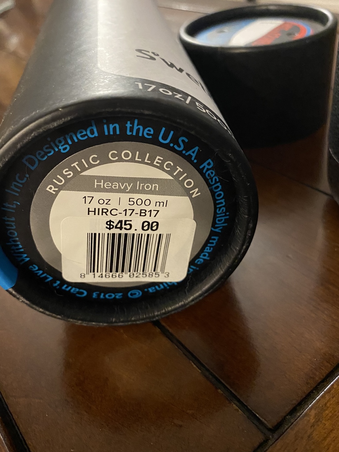 S'well Rustic Collection Heavy Iron Water Bottle - photo 3