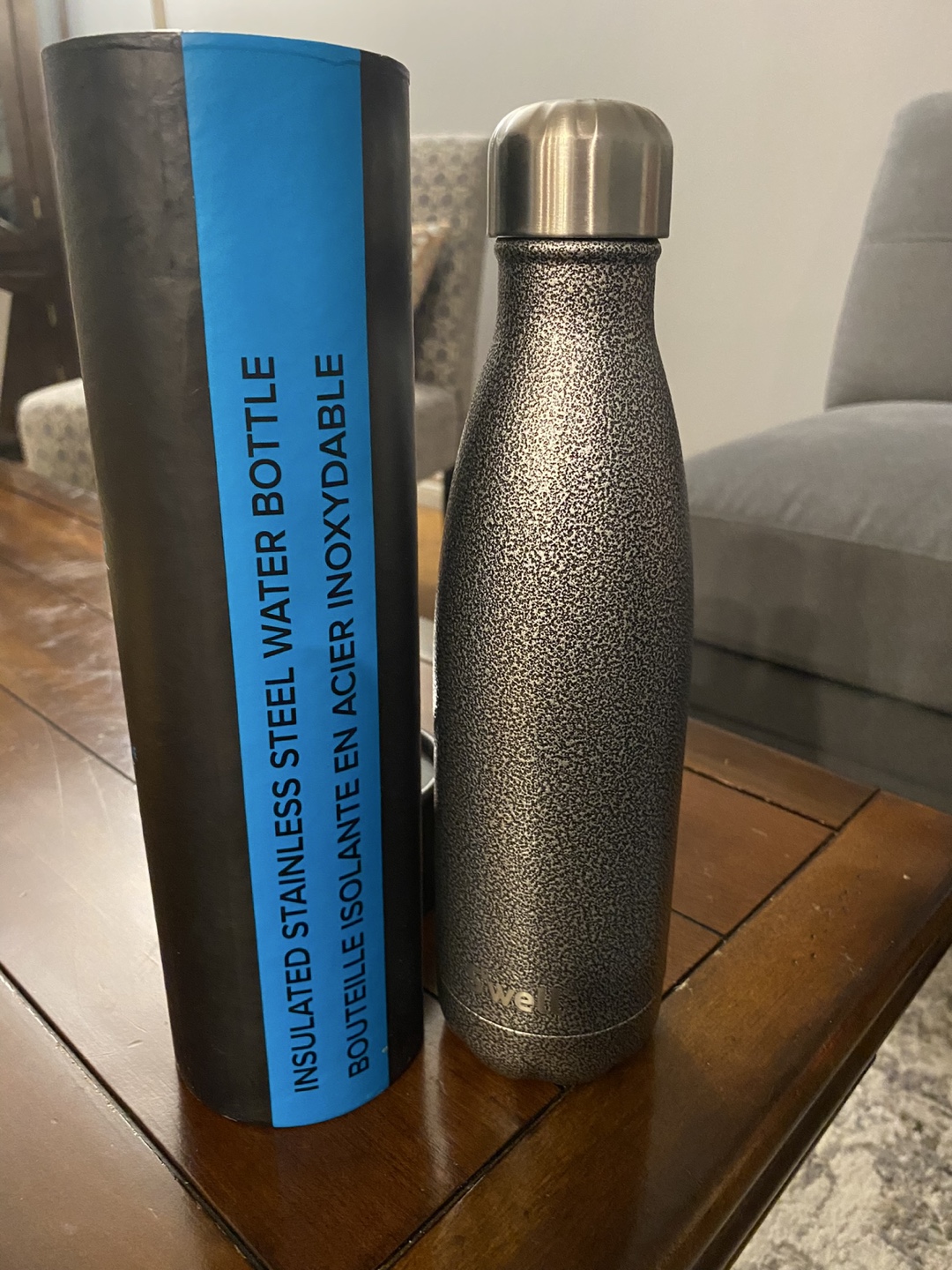 S'well Rustic Collection Heavy Iron Water Bottle