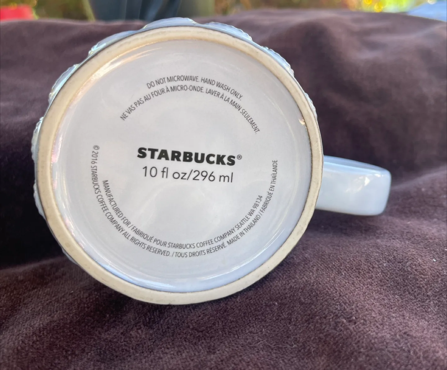 Starbucks Anniversary Mermaid Siren Tail Scales Mug - 10 oz image indicator(3)