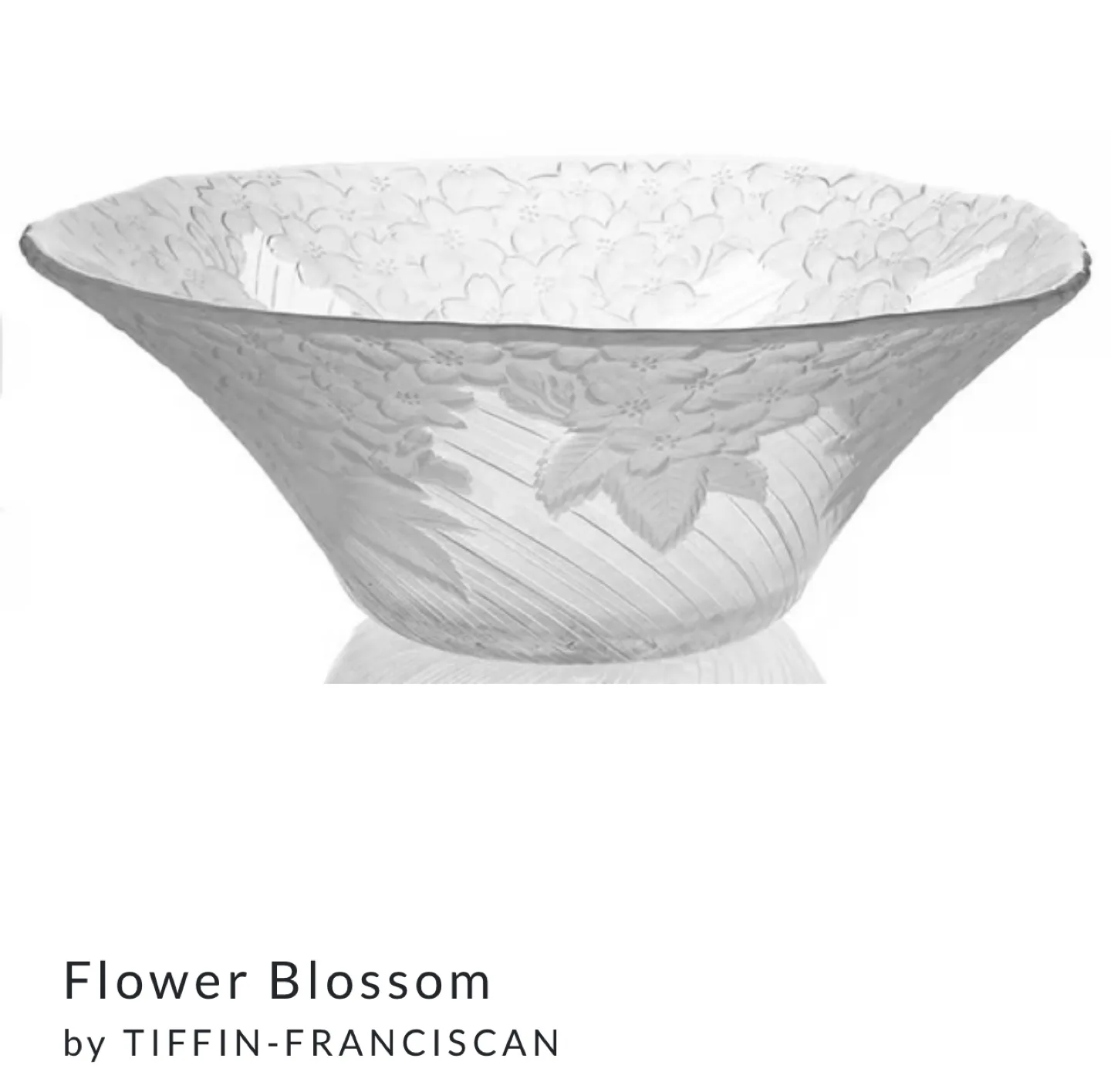 Tiffin Franciscan Flower Blossom Flared Bowl image indicator(2)