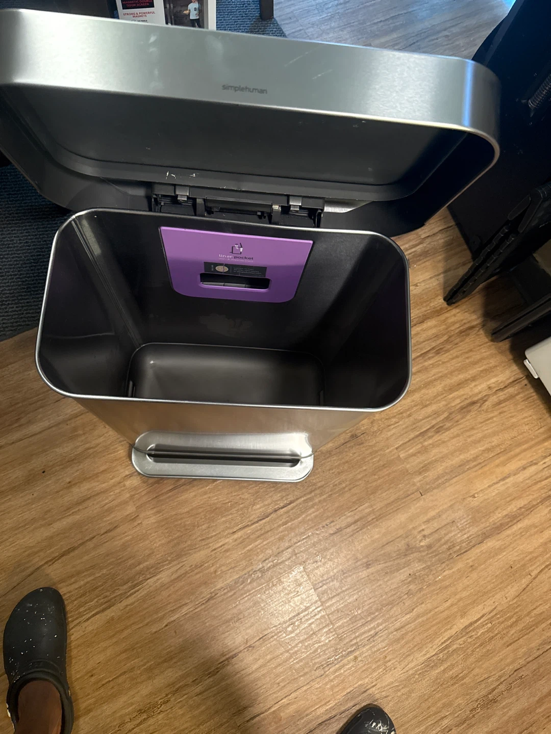 simplehuman Rectangular Step Trash Can
