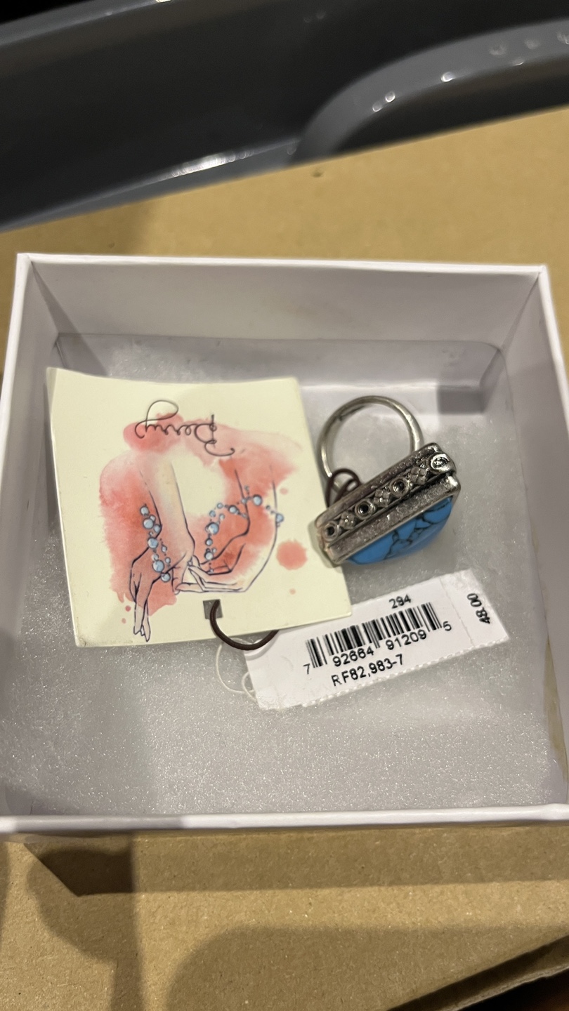 Triangle Stone Ring