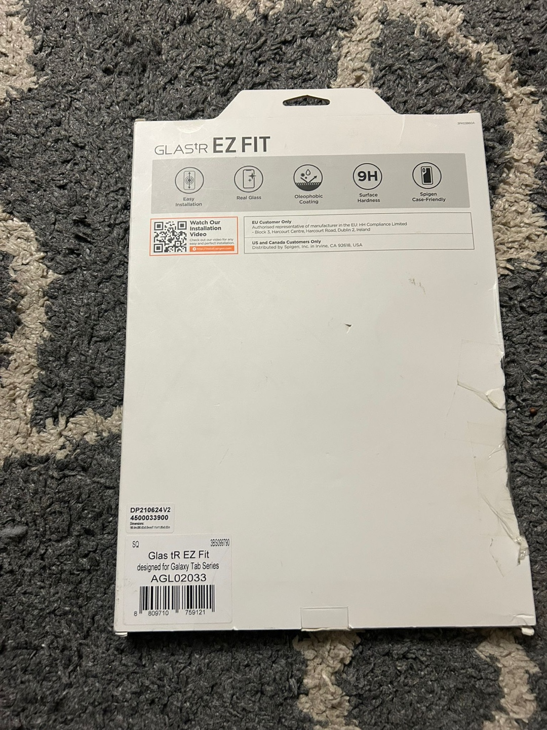 Spigen Glas.tR EZ Fit Screen Protector - New - photo 2