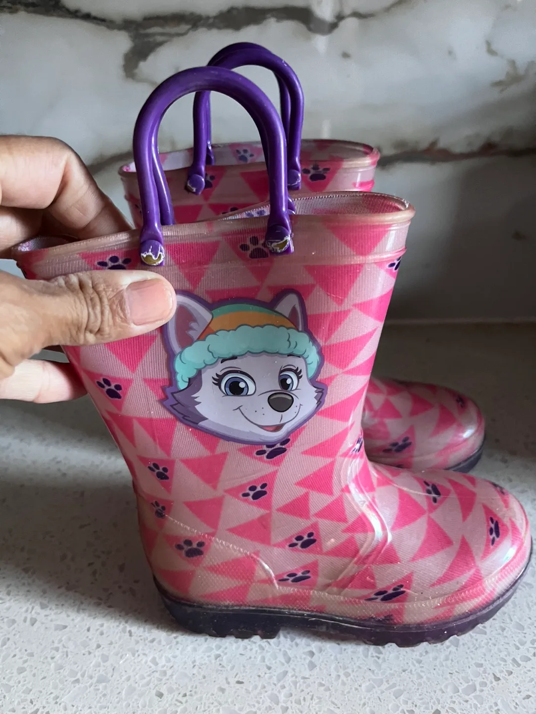 Girls Paw Patrol Rain Boots - Size 8 image indicator(2)