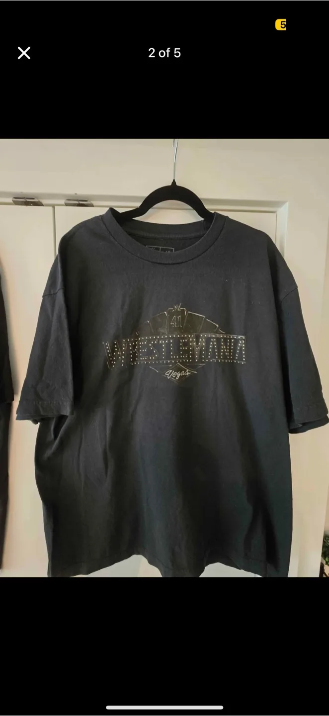 Travis Scott x WWE WrestleMania T-Shirt image indicator(2)