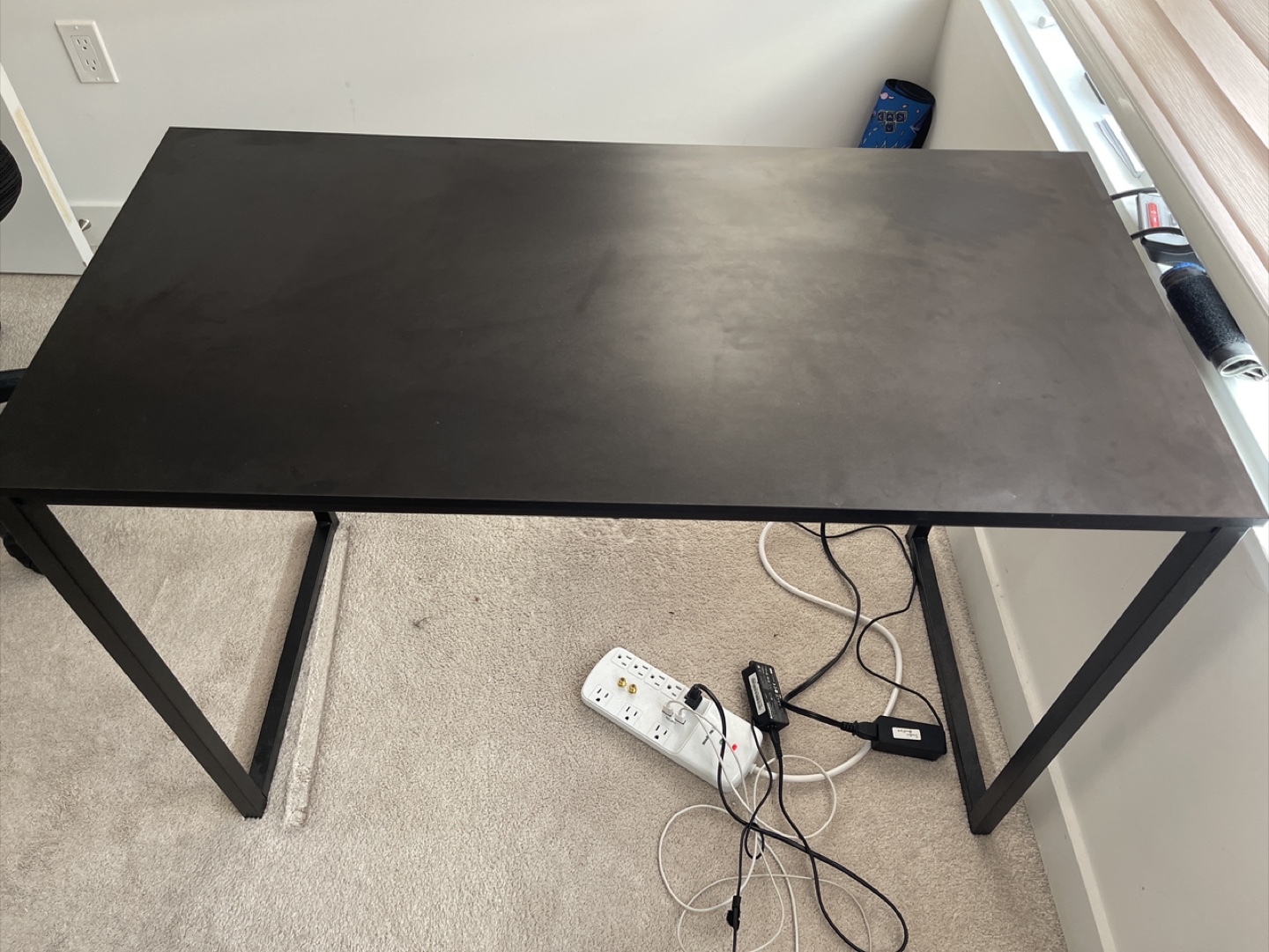 Black Metal Frame Desk