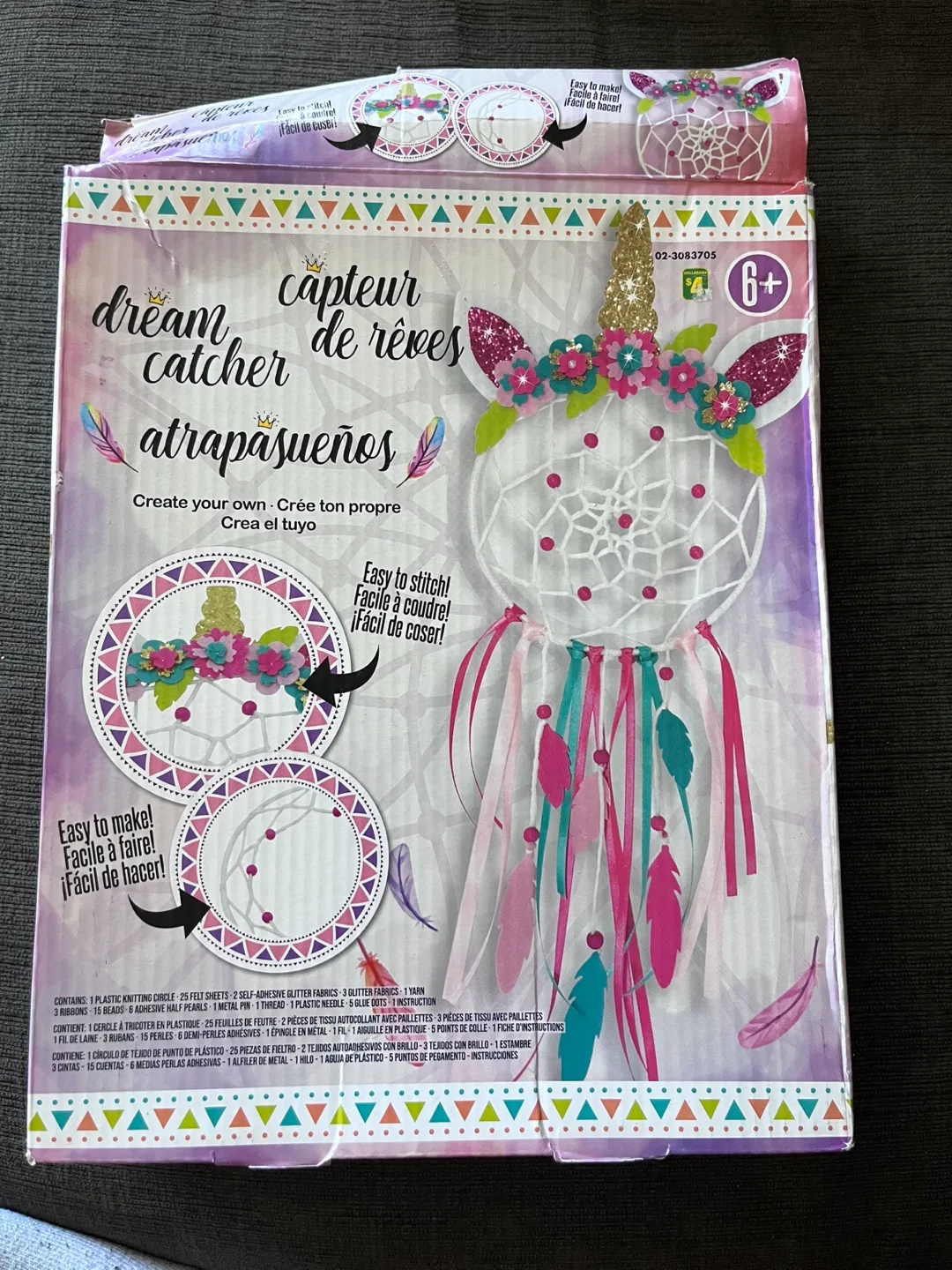 Craft Lab Unicorn Dream Catcher Kit (6+) thumbnail