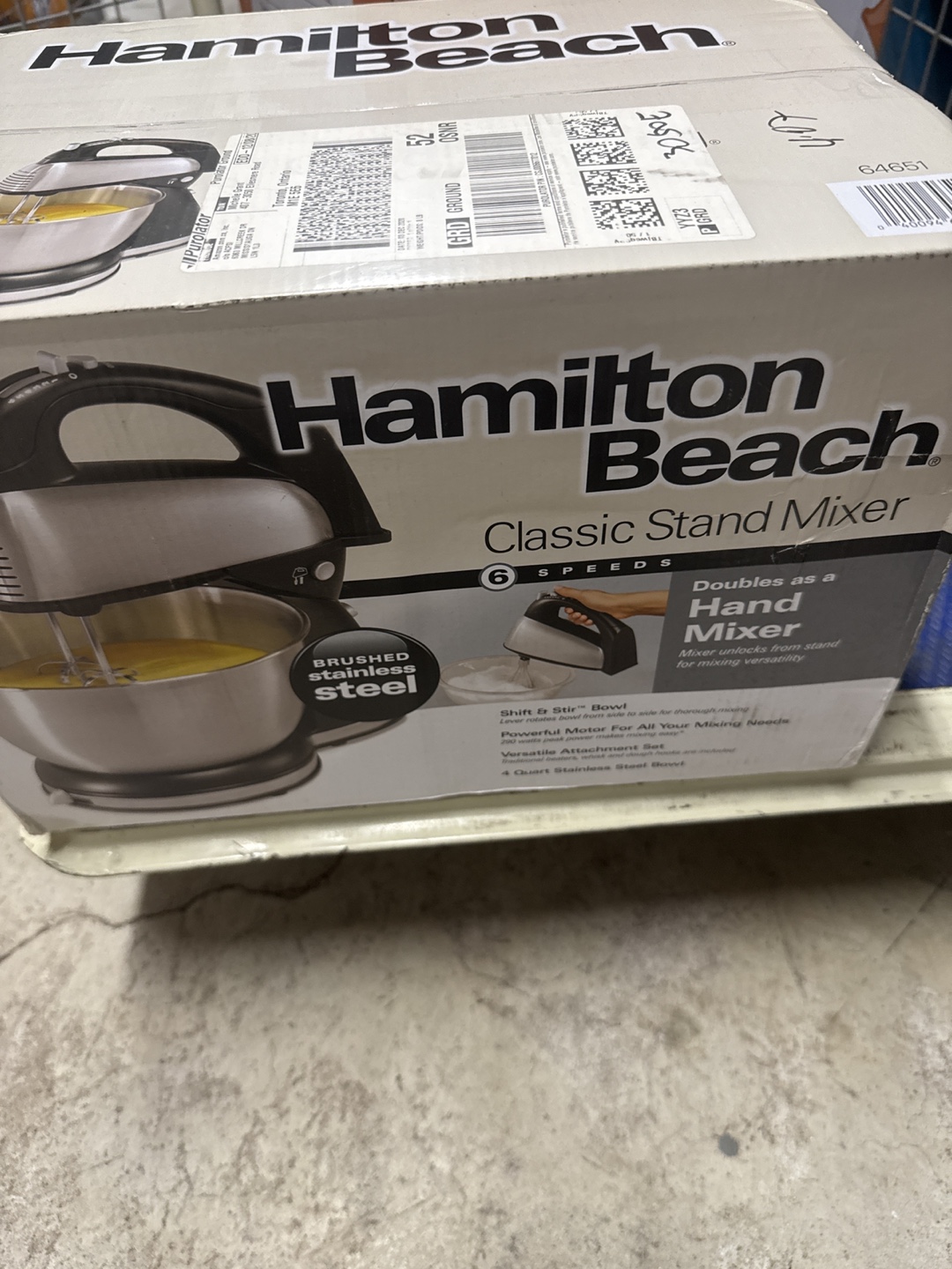 Hamilton Beach Classic Stand Mixer - 6 Speed - photo 2
