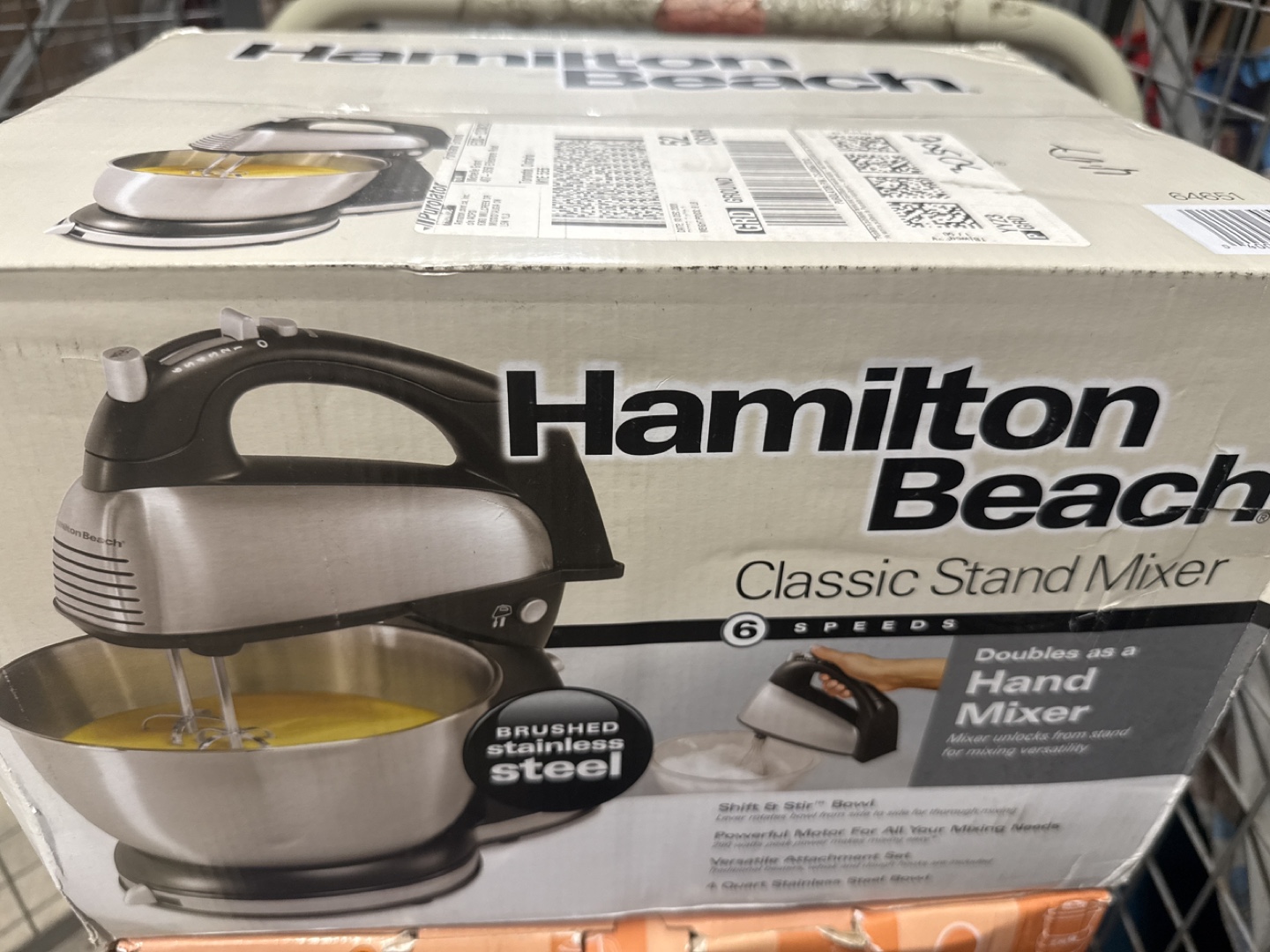 Hamilton Beach Classic Stand Mixer - 6 Speed - photo 3