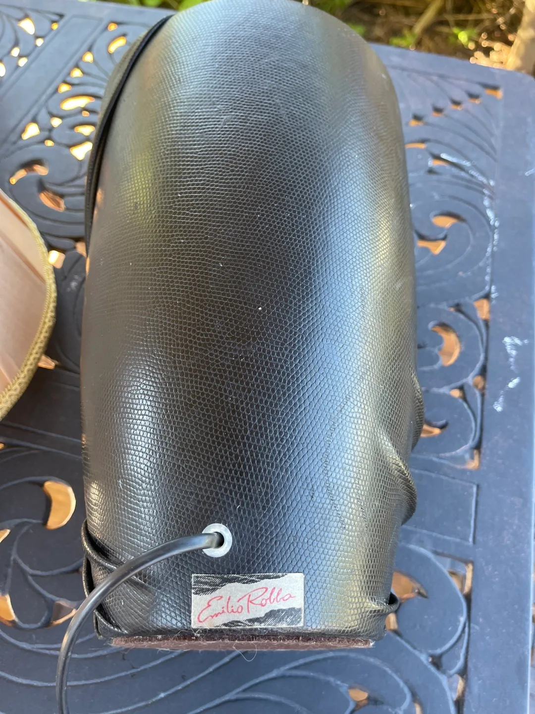 Emilio Robba Black Table Lamp image indicator(2)