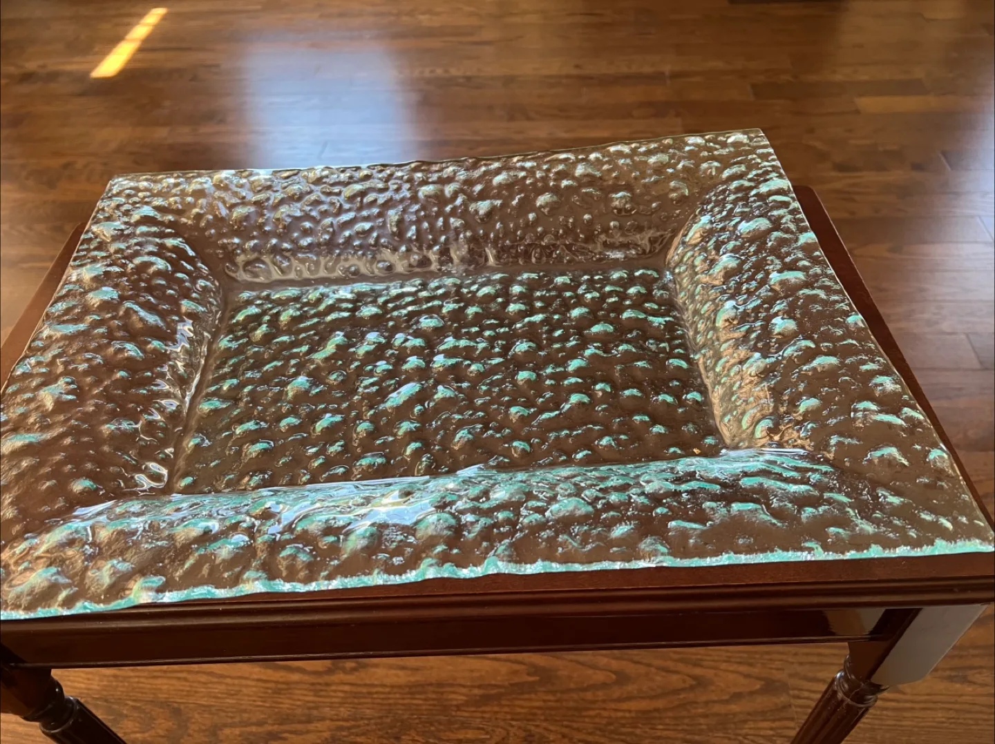 Crystal Clear H2O Rectangle Platter - 17.5x12.75" image indicator(2)