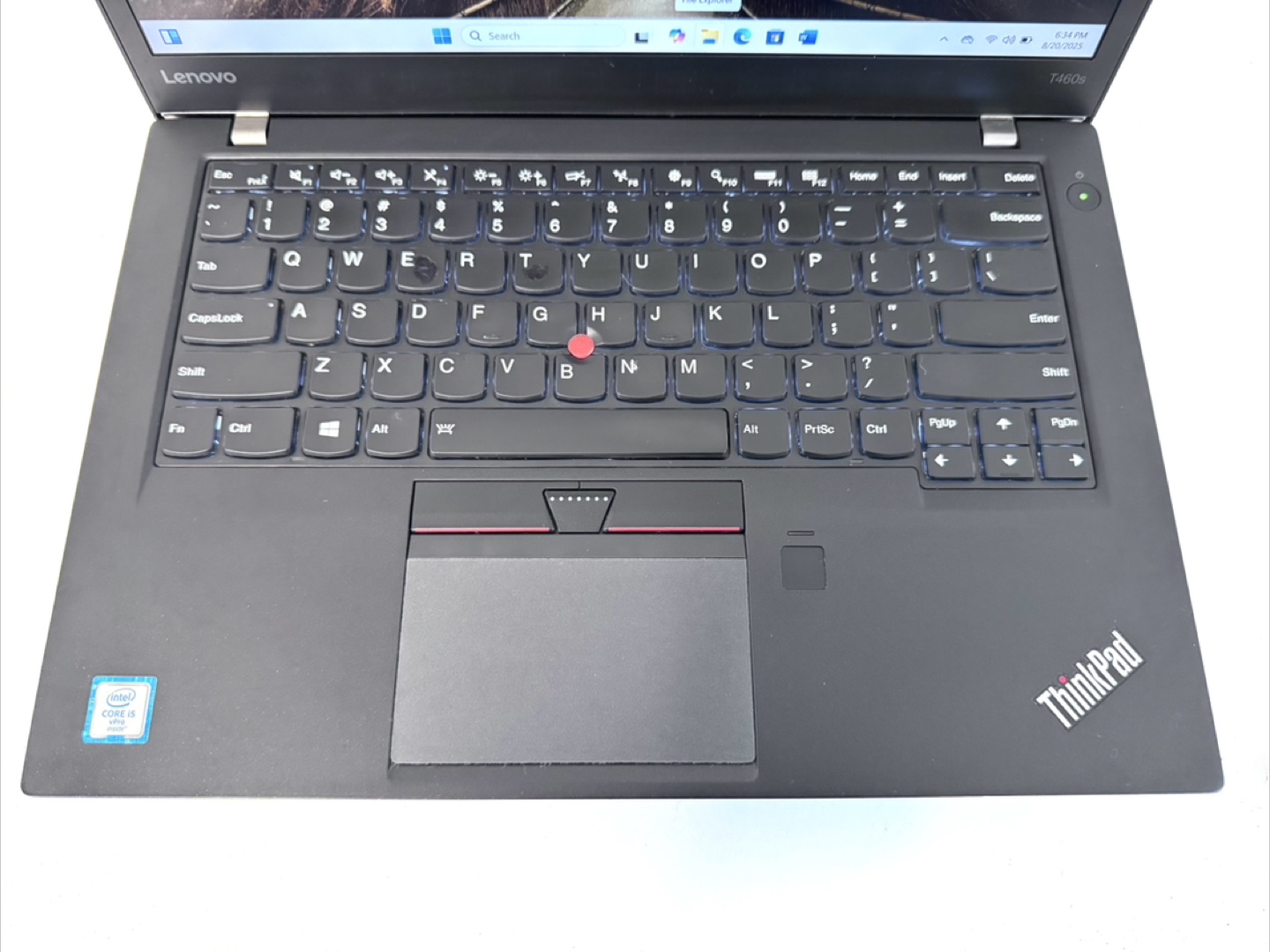 Lenovo T460s i5/8gb/128gb win 11 Laptop - photo 3