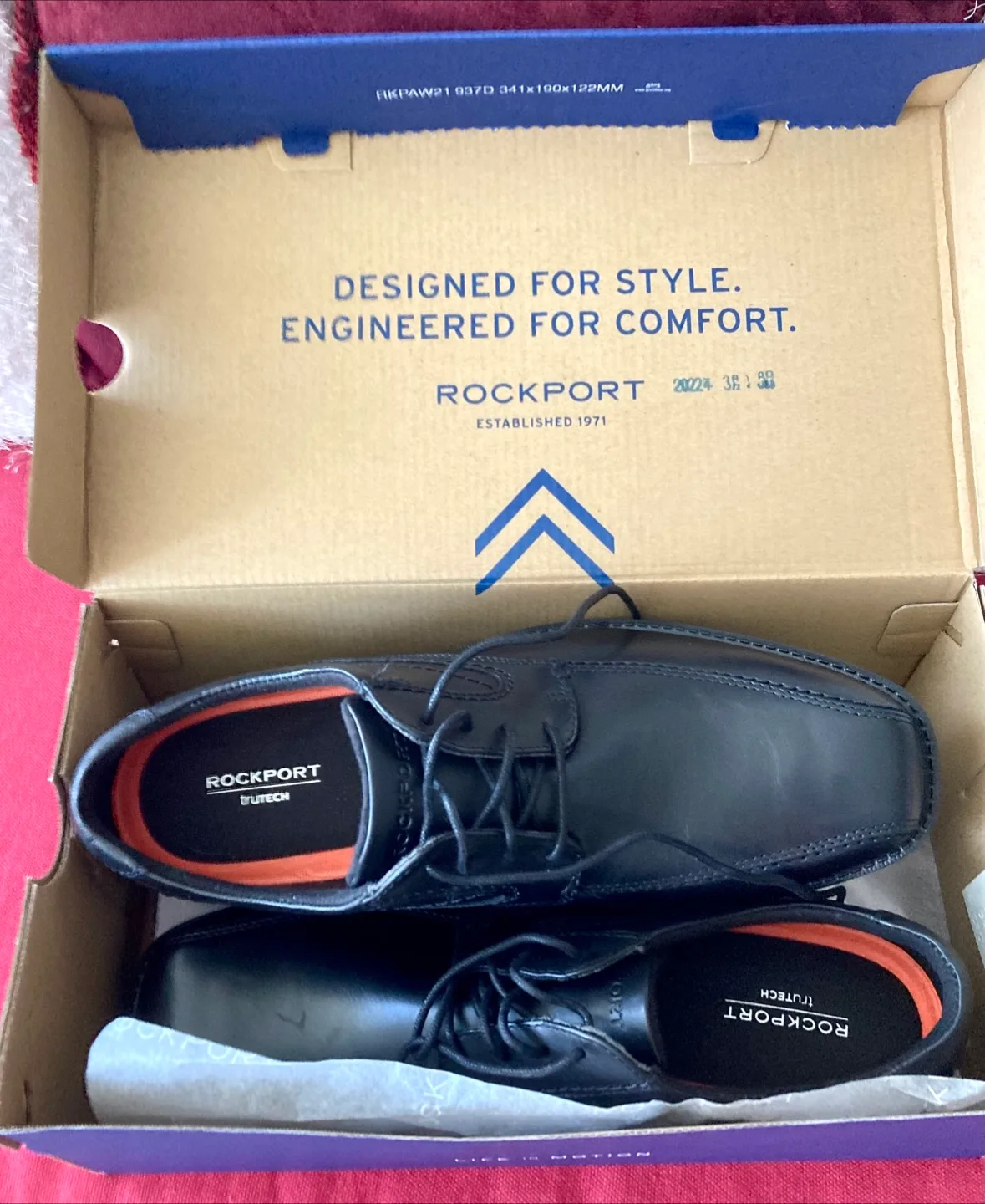 ✨Rockport SL2 Bike Toe OX Black, Size 10.5W image indicator(4)